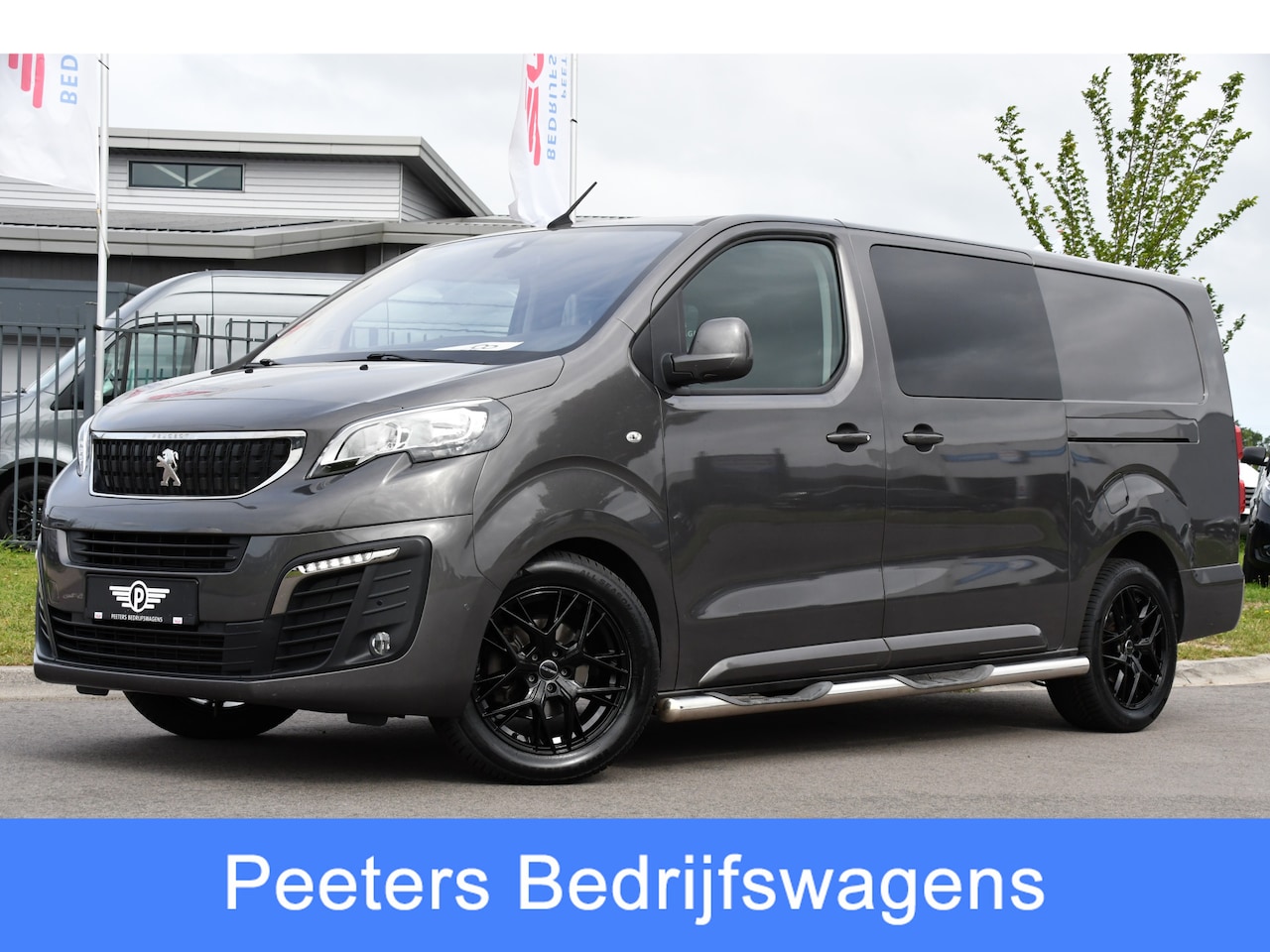 Peugeot Expert - 2.0 BlueHDI L3 PB Edition DC Cruise, Carplay. Automaat, 2 x Schuifdeur, Sensoren, 120pk, M - AutoWereld.nl