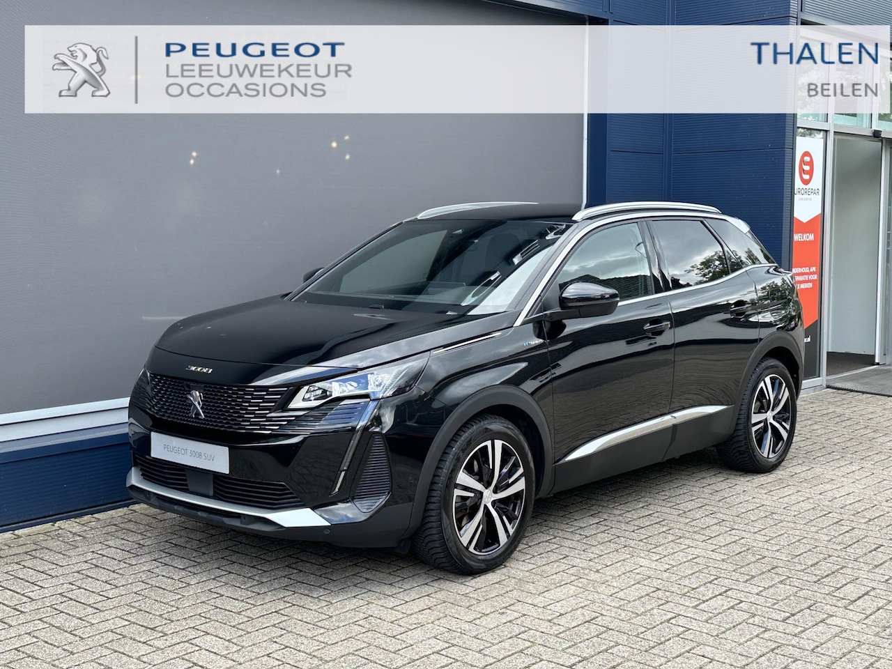 Peugeot 3008 - 1.6 HYbrid4 300PK GT | 4-Wielaandrijving | Plug-In Hybride | Navigatie | Night Vision | St - AutoWereld.nl