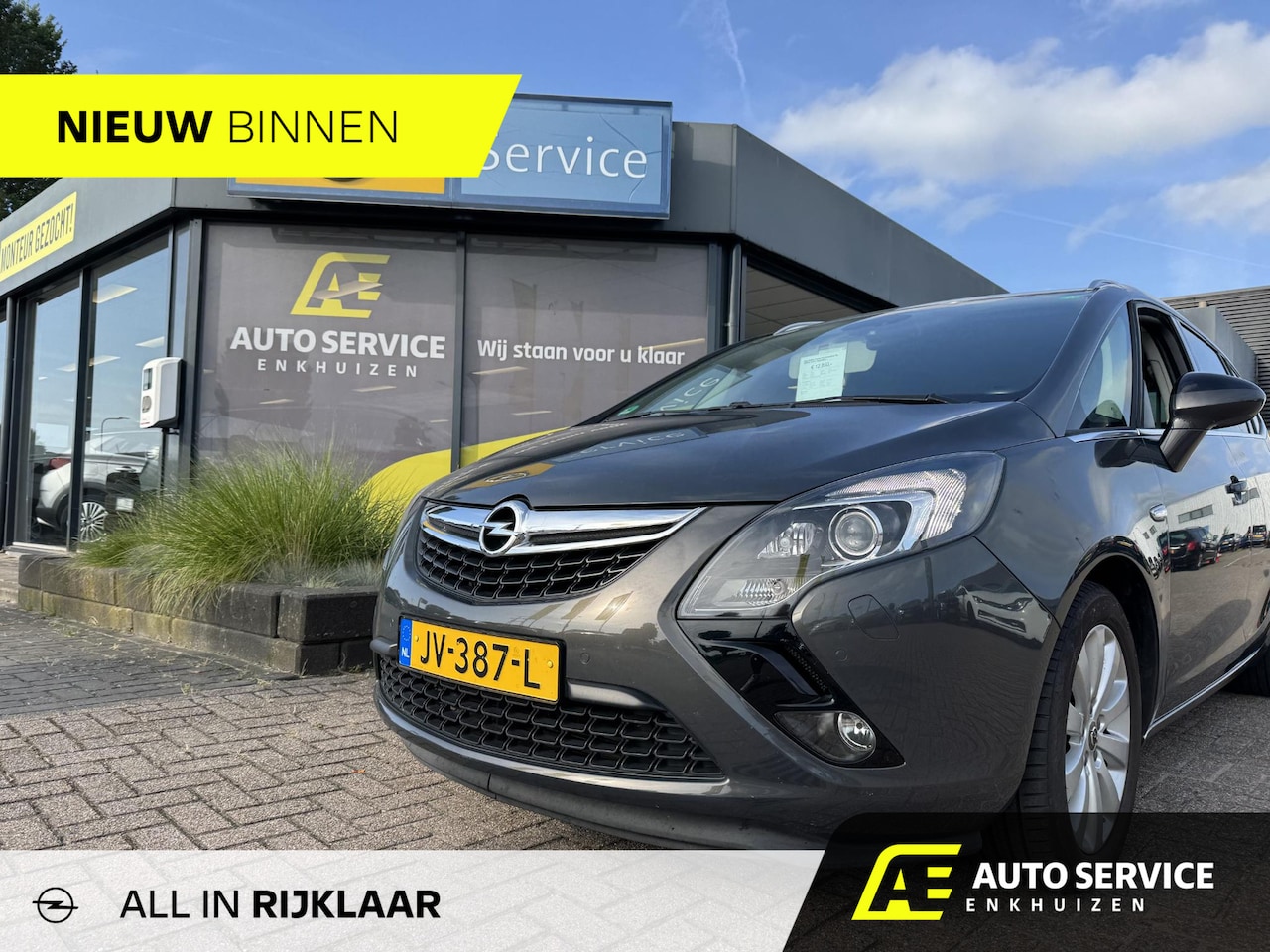 Opel Zafira Tourer - 1.4 Innovation 7p. UNIEK van1e eigenaar! | 7-persoons | 100% dealer onderhouden | Trekhaak - AutoWereld.nl