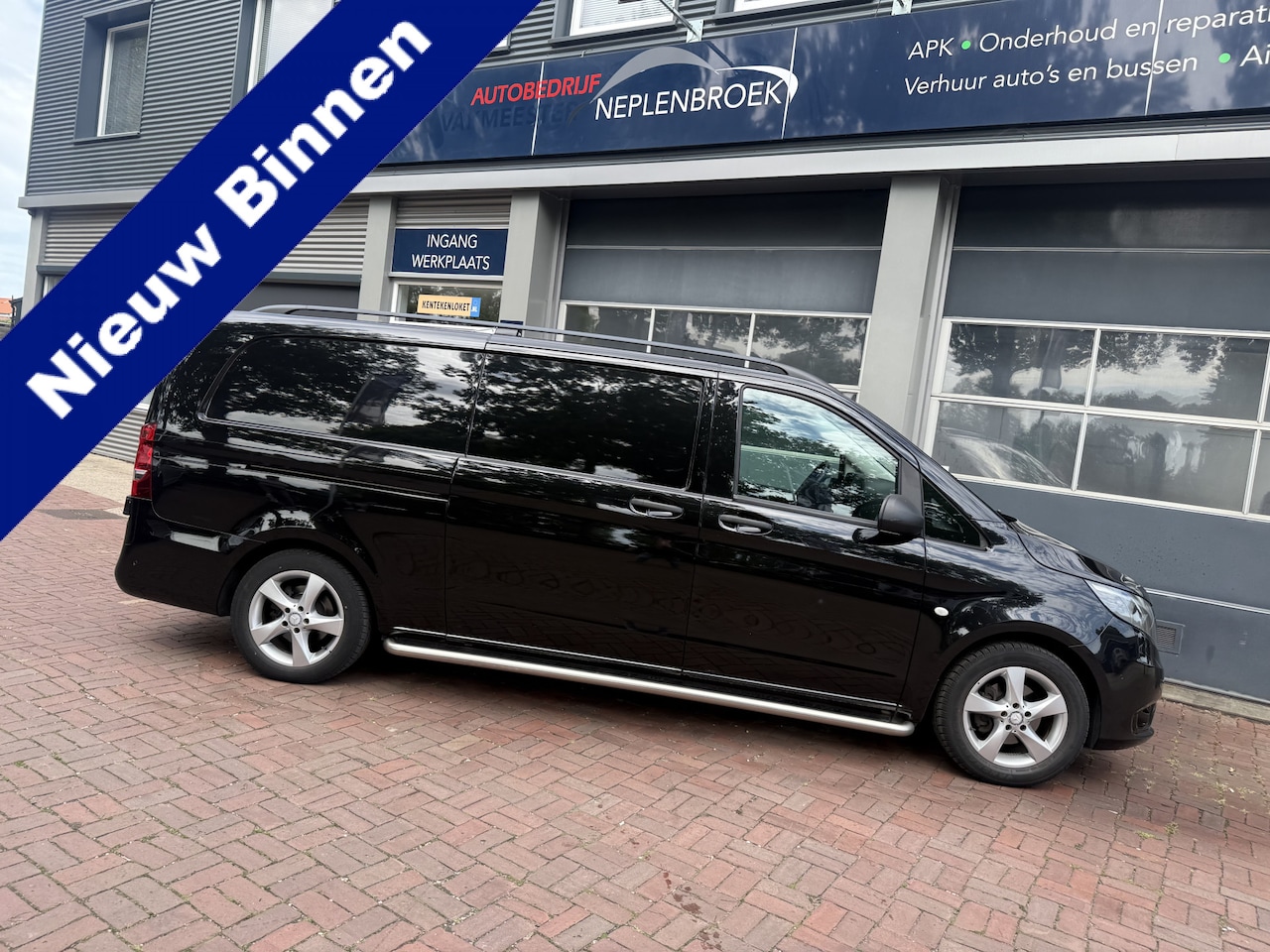 Mercedes-Benz Vito - 114 CDI Extra Lang km 159.869 bj 2015 bpm vrij automaat vol optie !! - AutoWereld.nl