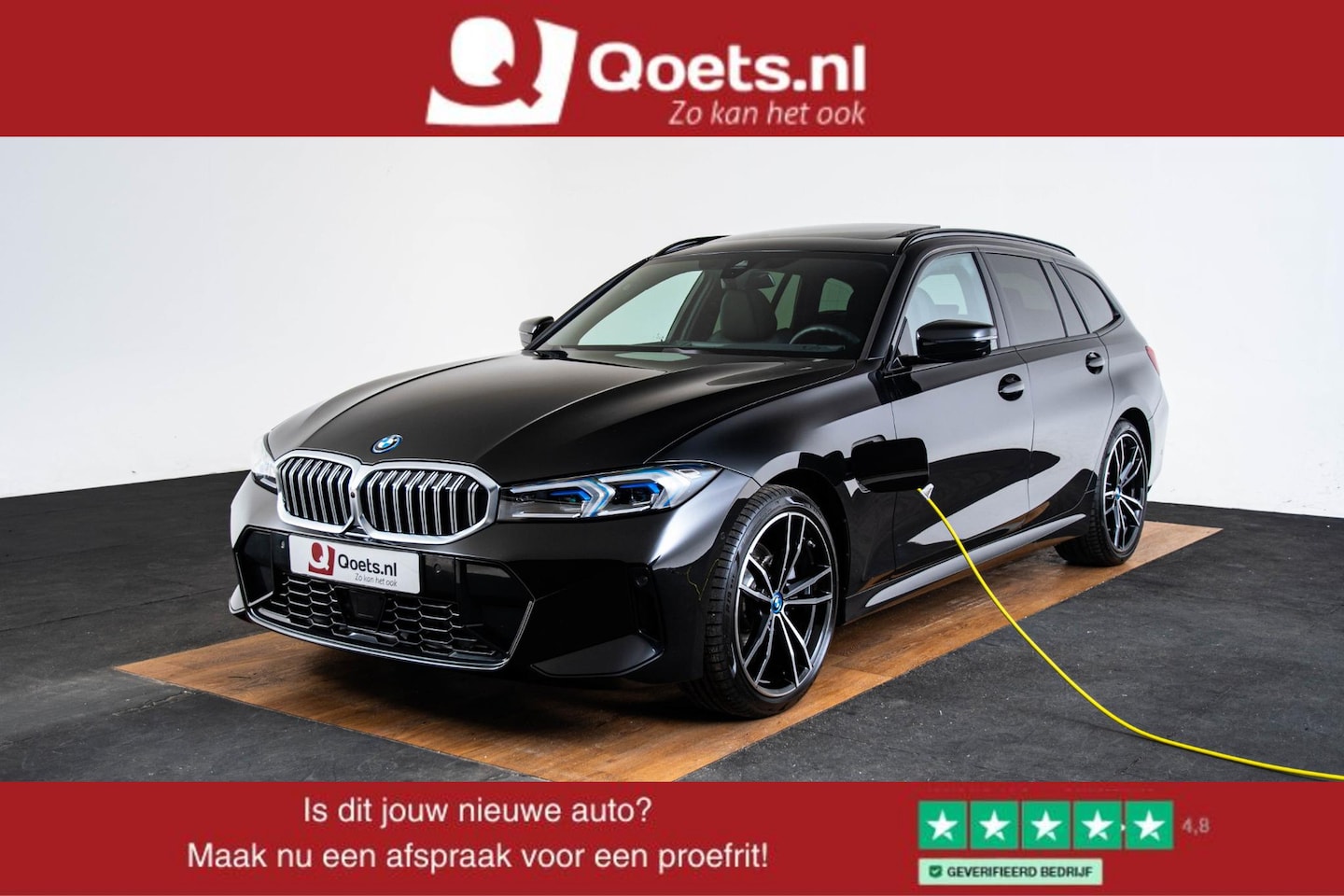 BMW 3-serie Touring - 330e M Sport - Panoramadak - Parking/Driving Assistant - Active Cruise Control - Geluiddem - AutoWereld.nl