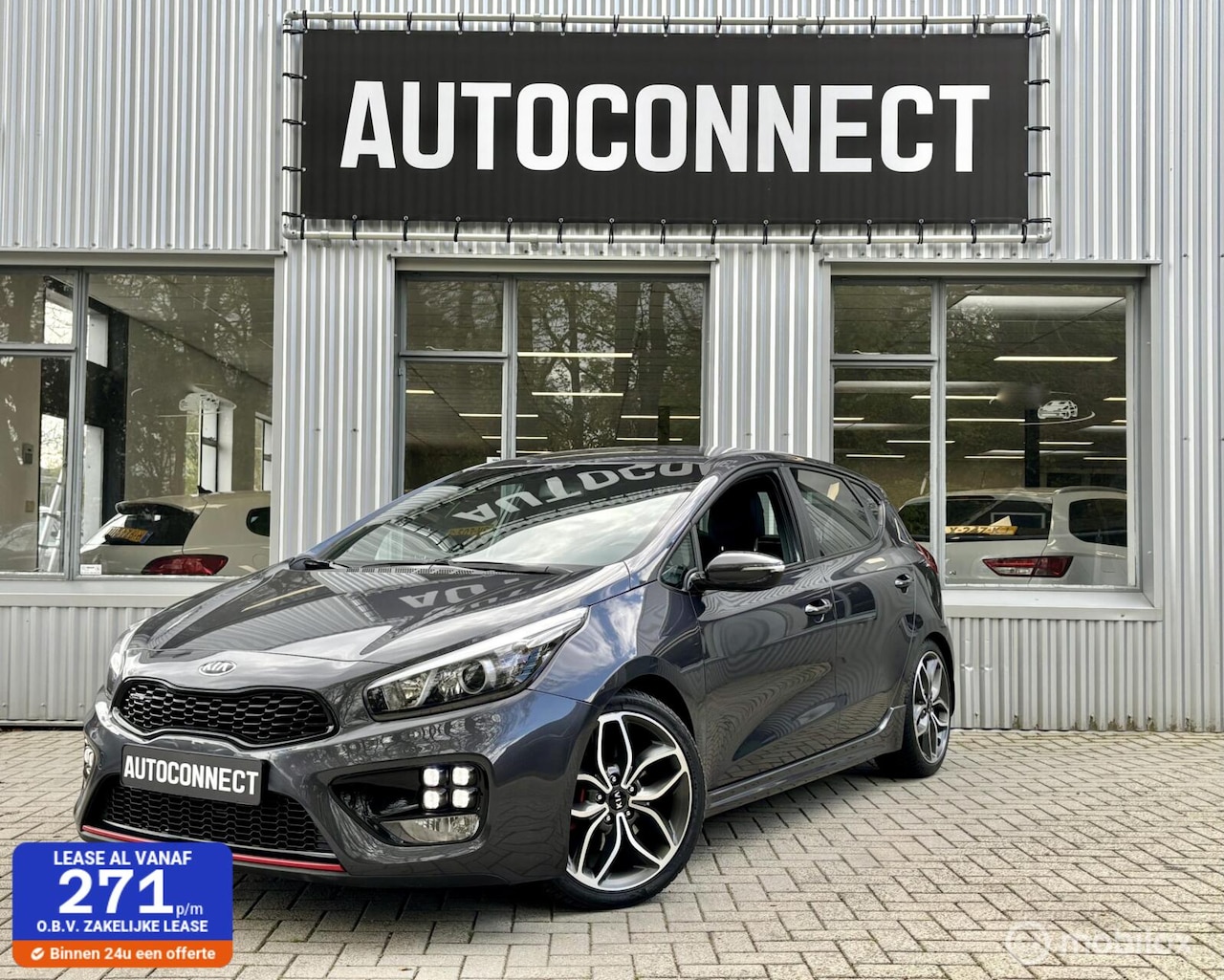Kia Cee'd - 1.6 GDI GT 204 PK, NAVI, CAMERA, CRUISE - AutoWereld.nl