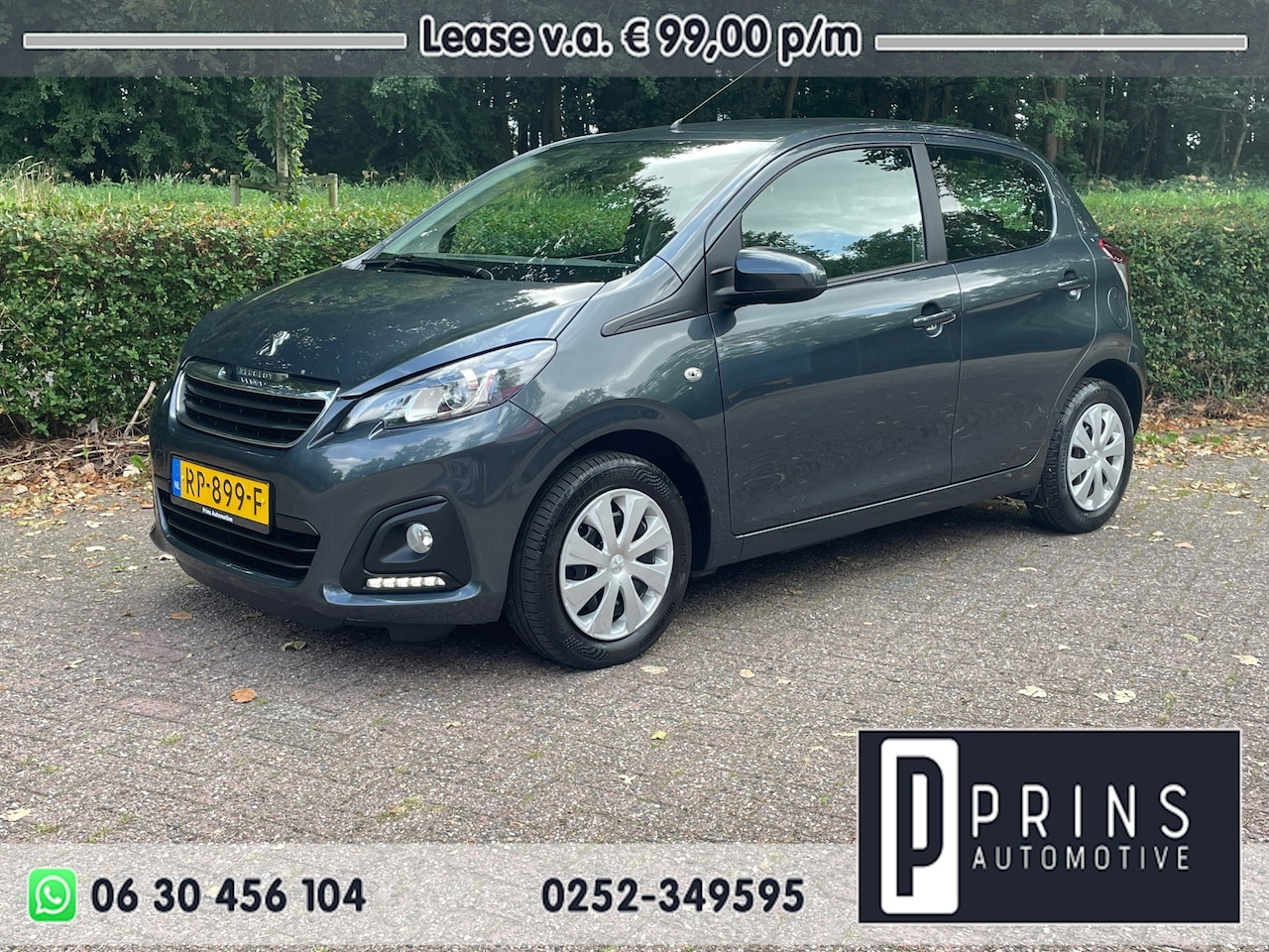 Peugeot 108 - 1.0 e-VTi|Active|Premium|Airco|LED|Rijklaar - AutoWereld.nl