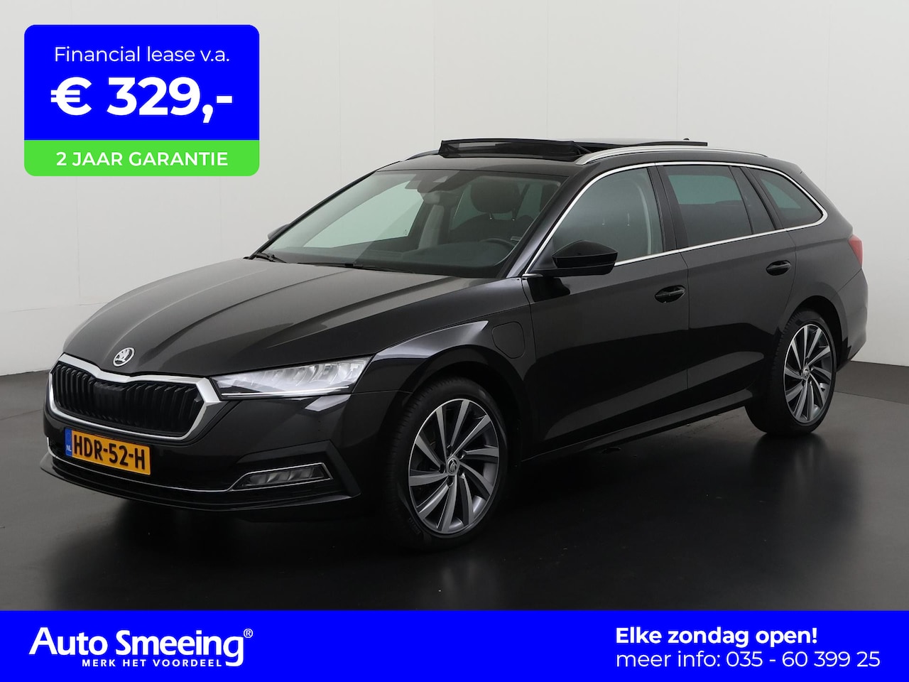 Skoda Octavia Combi - 1.4 TSI iV PHEV Style | Panoramadak | Sound Canton | Stuurverwarming | Zondag Open! - AutoWereld.nl