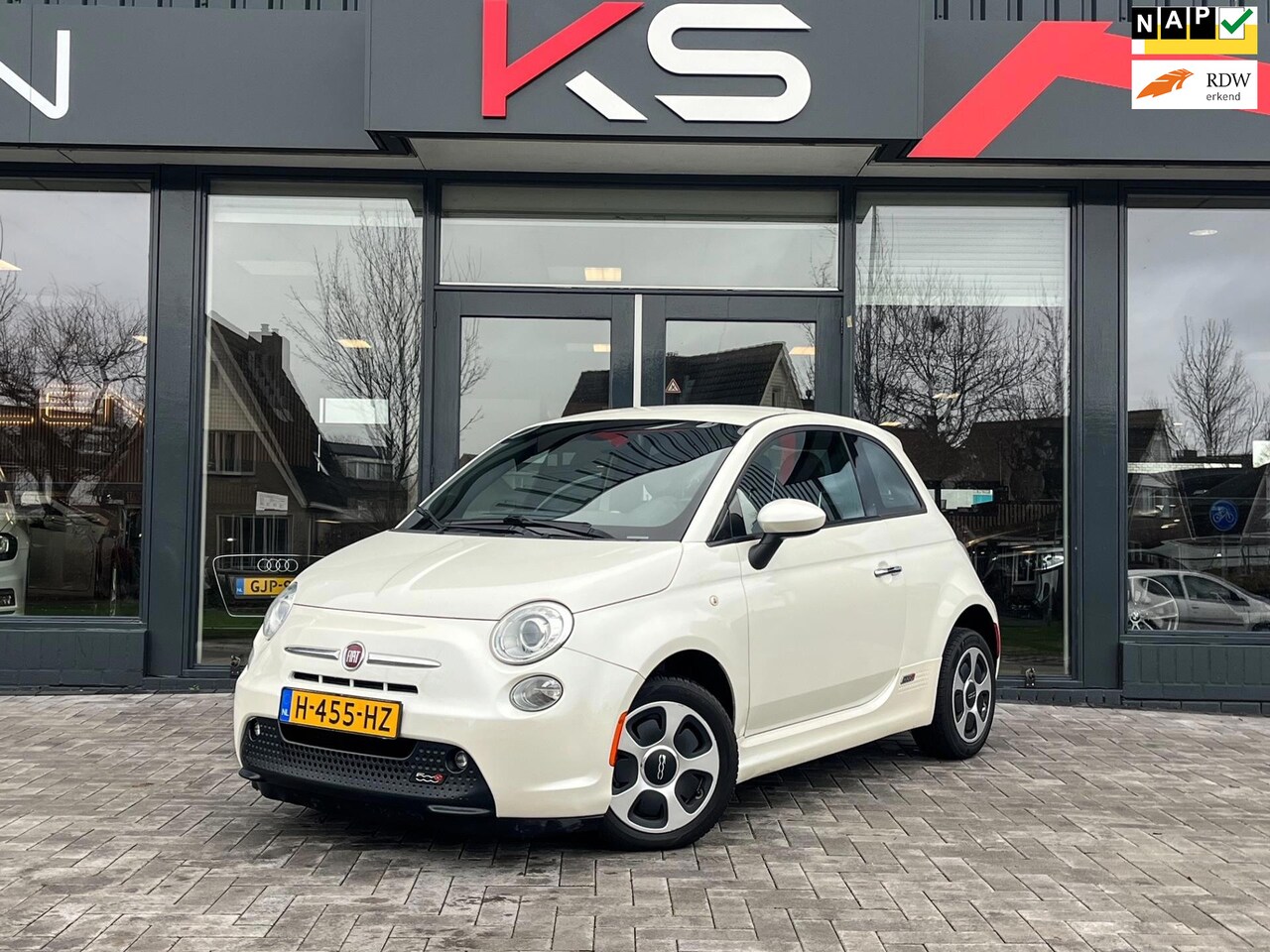 Fiat 500e - 24kw Leder/Climate/Stoelverw. - AutoWereld.nl