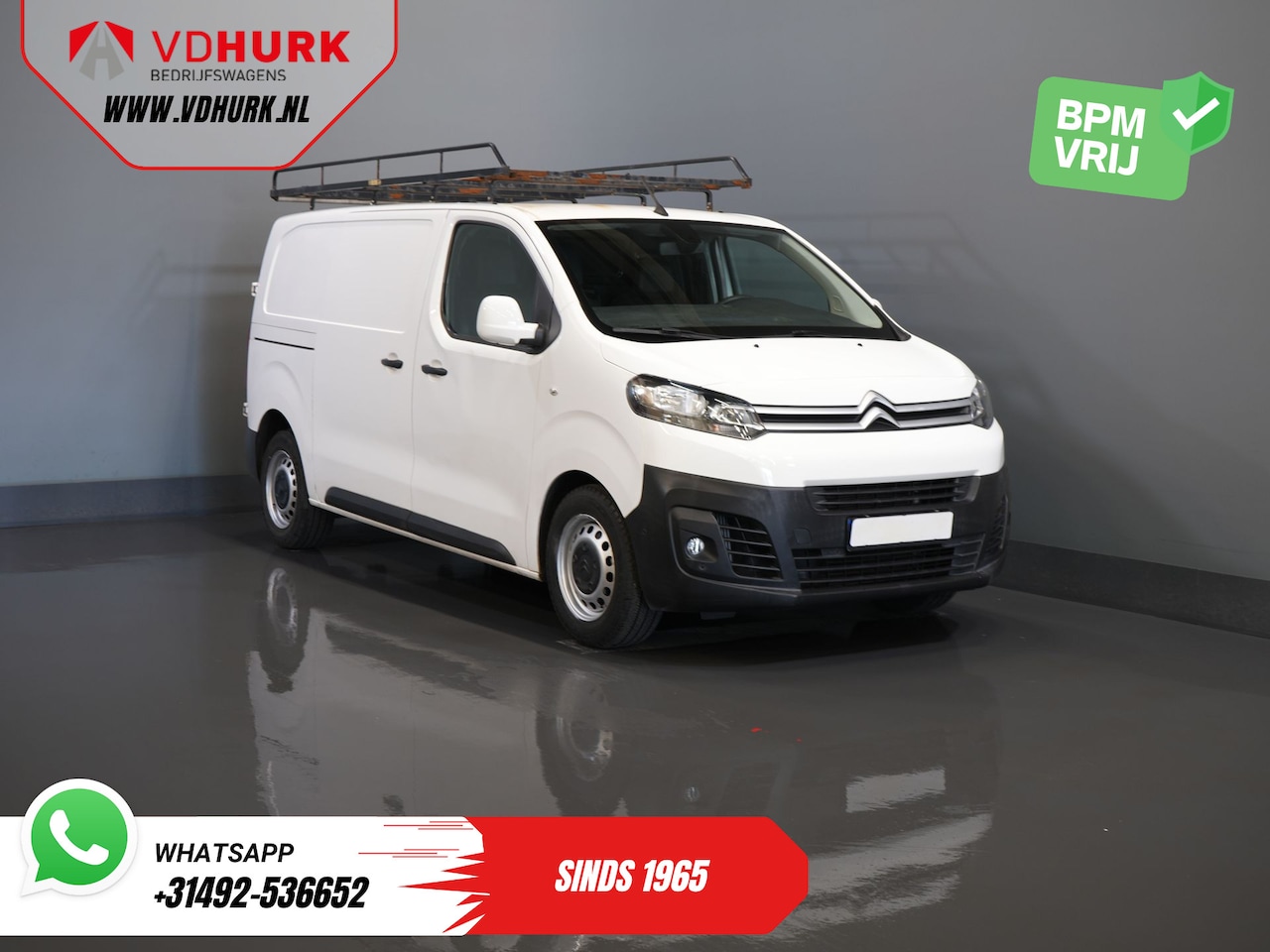 Citroën Jumpy - 1.6 HDI L2 BPM VRIJ! Imperiaal/ Alarm III/ Cruise/ Trekhaak/ PDC/ Airco - AutoWereld.nl