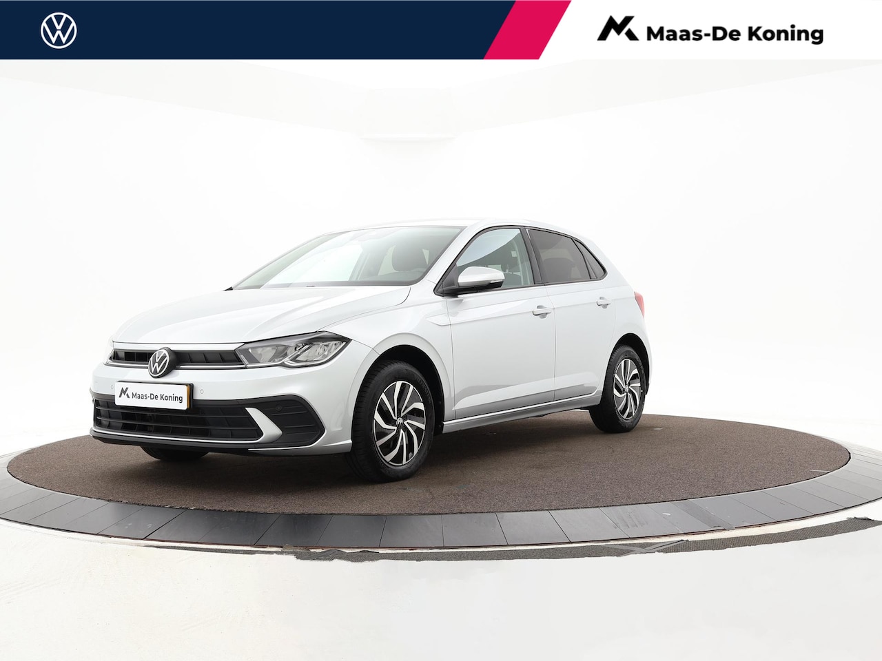 Volkswagen Polo - 1.0 Tsi 95pk Life · Apple/Android Car Play · P-Sensoren · ACC · DAB · Airco · 15'' Inch · - AutoWereld.nl