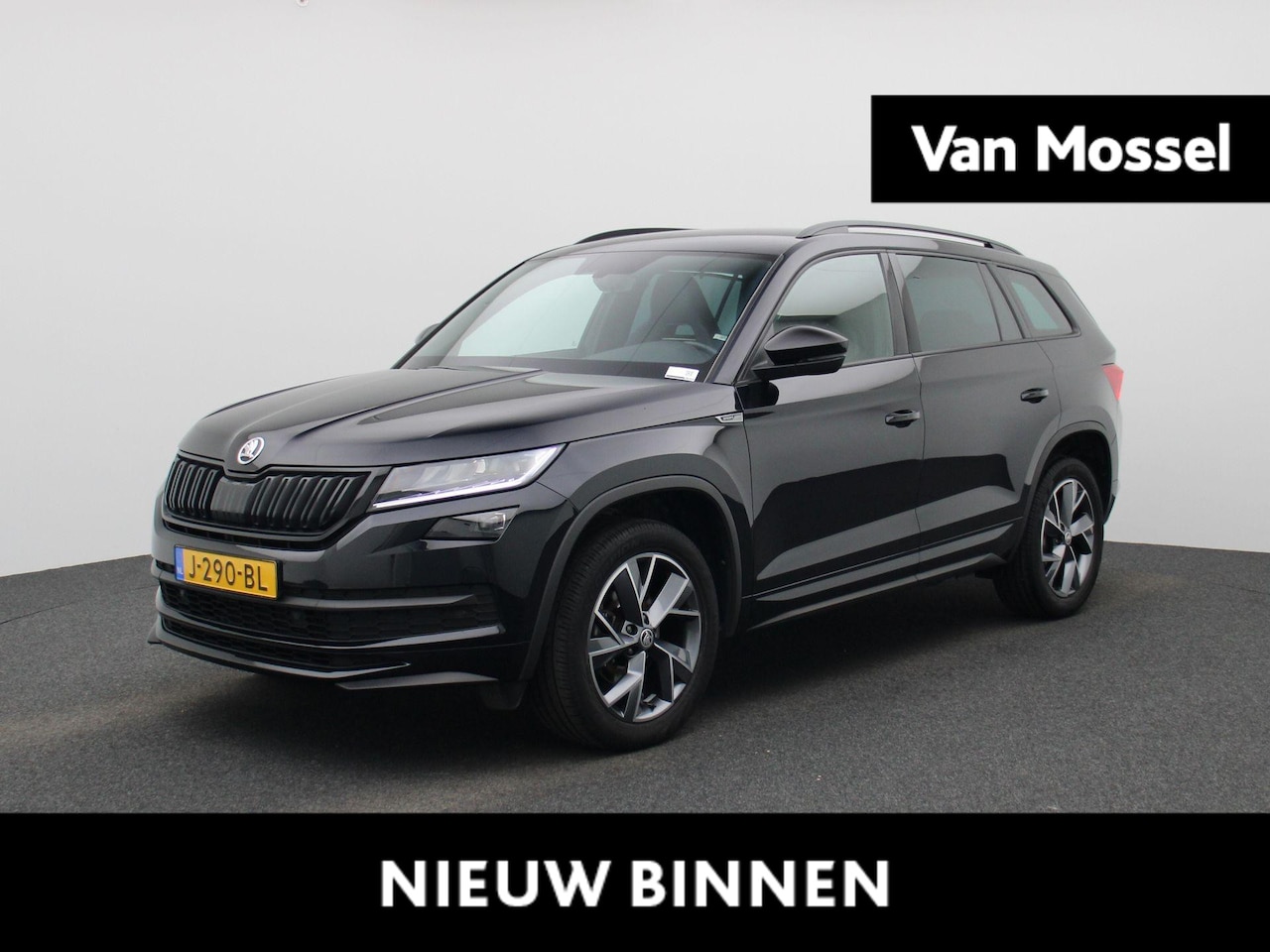 Skoda Kodiaq - 1.5 TSI Sportline Business | ACHTERUITRIJCAMERA | HALF LEDER ALCANTARA INTERIEUR |  PARKEE - AutoWereld.nl