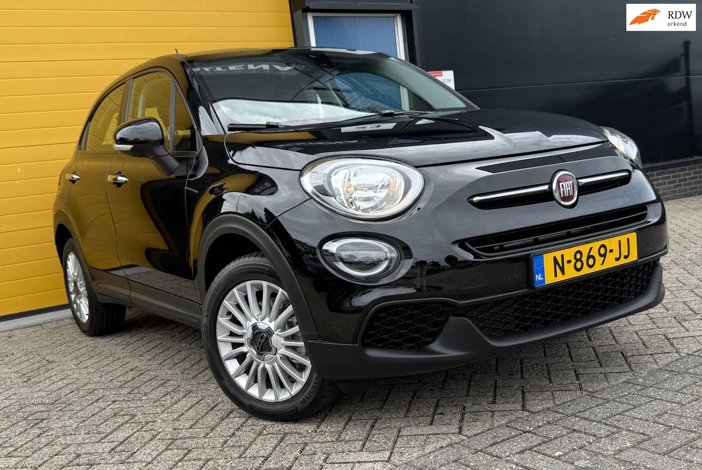 Fiat 500 X Cross - 1.3 GSE Cross / Aut / Navi / Ecc / Elek Pakket / Cruise Control / Xenon / Pdc / Allu Velge - AutoWereld.nl