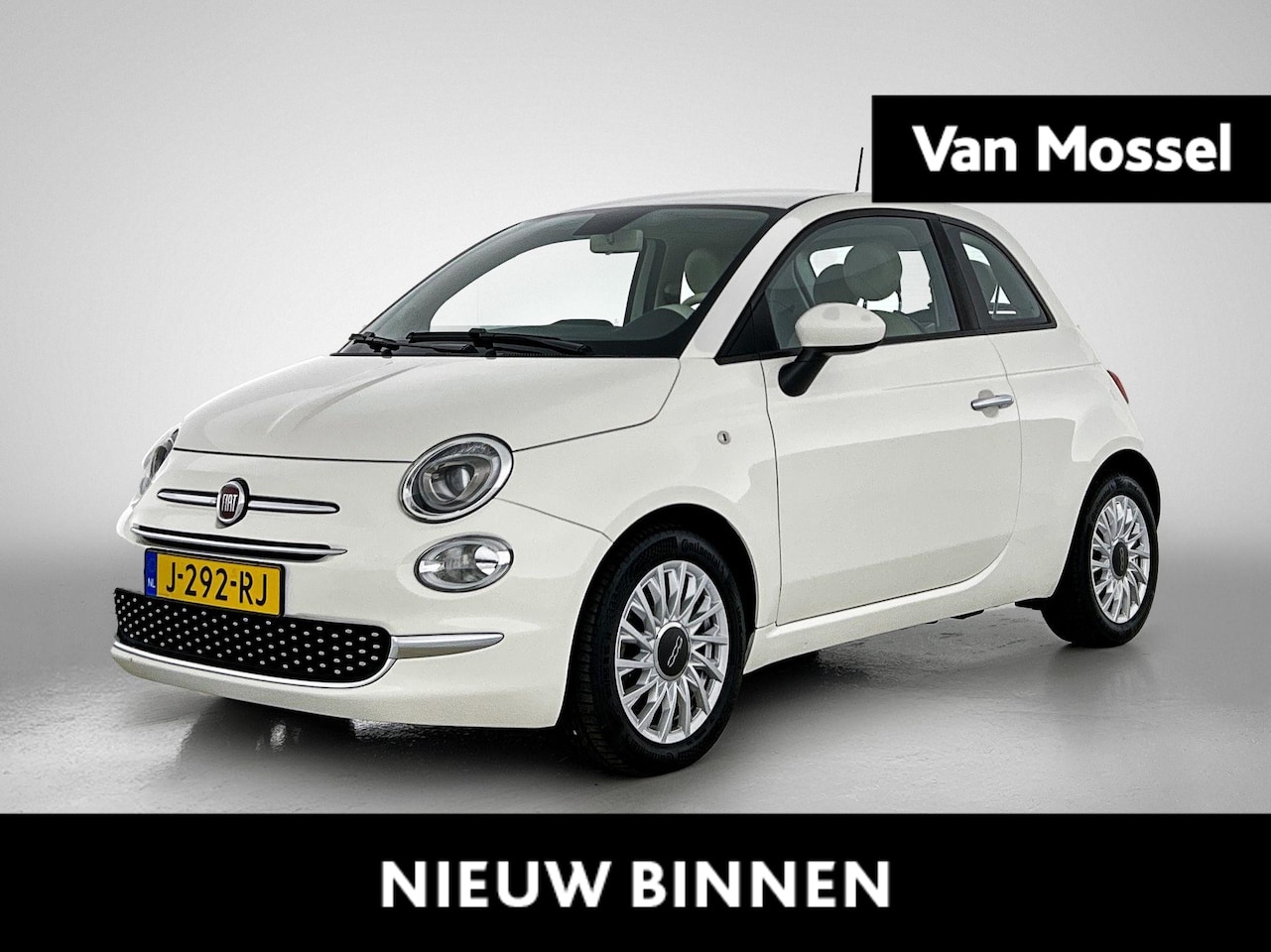 Fiat 500 - 1.0 Hybrid Lounge | APPLE CARPLAY | AIRCO | LED DAGRIJVERLICHTING | - AutoWereld.nl
