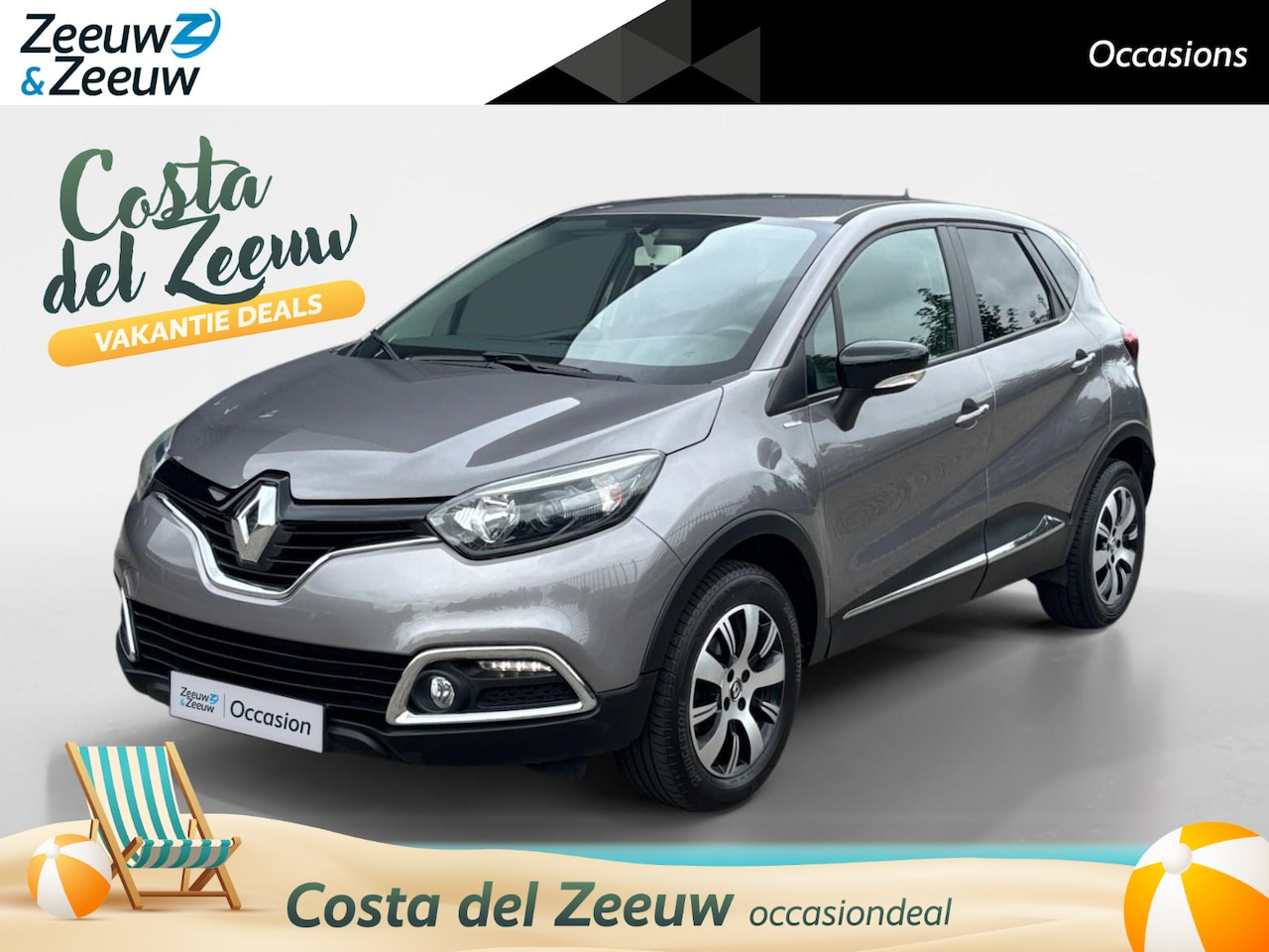 Renault Captur - 90PK TCe Limited | 1e eigenaar | Trekhaak (1200 KG) | Airco | Navi | Cruise Control | Priv - AutoWereld.nl