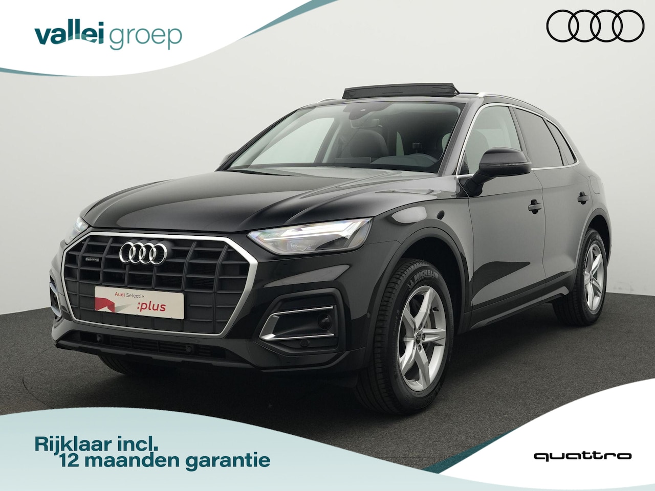 Audi Q5 - 50 TFSI e 299 pk S-tronic Advanced edition | Panoramadak | Trekhaak | Achteruitrijcamera | - AutoWereld.nl