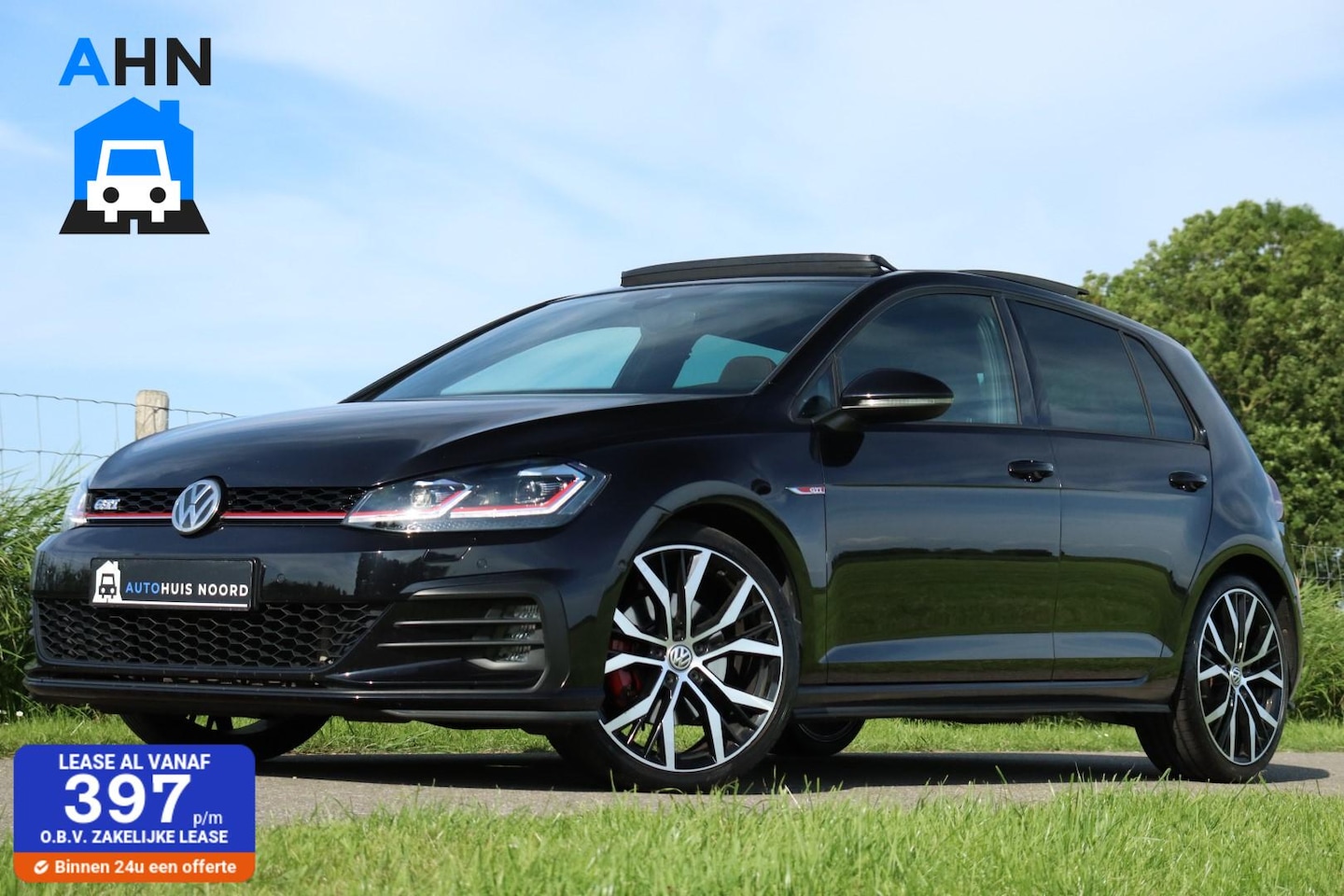 Volkswagen Golf - 7.5 GTI DSG / Vol Opties! / 230PK! / DSG / ACC / Pano / Virtual Cockpit / Camera / Keyless - AutoWereld.nl