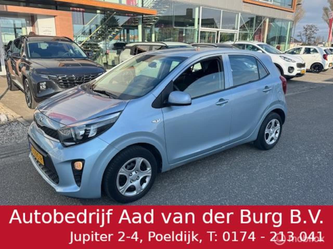 Kia Picanto - 1.0 5 deurs EconomyLine Airco , Bluetooth telefoon verbinding , Electr ramen voor , Centra - AutoWereld.nl