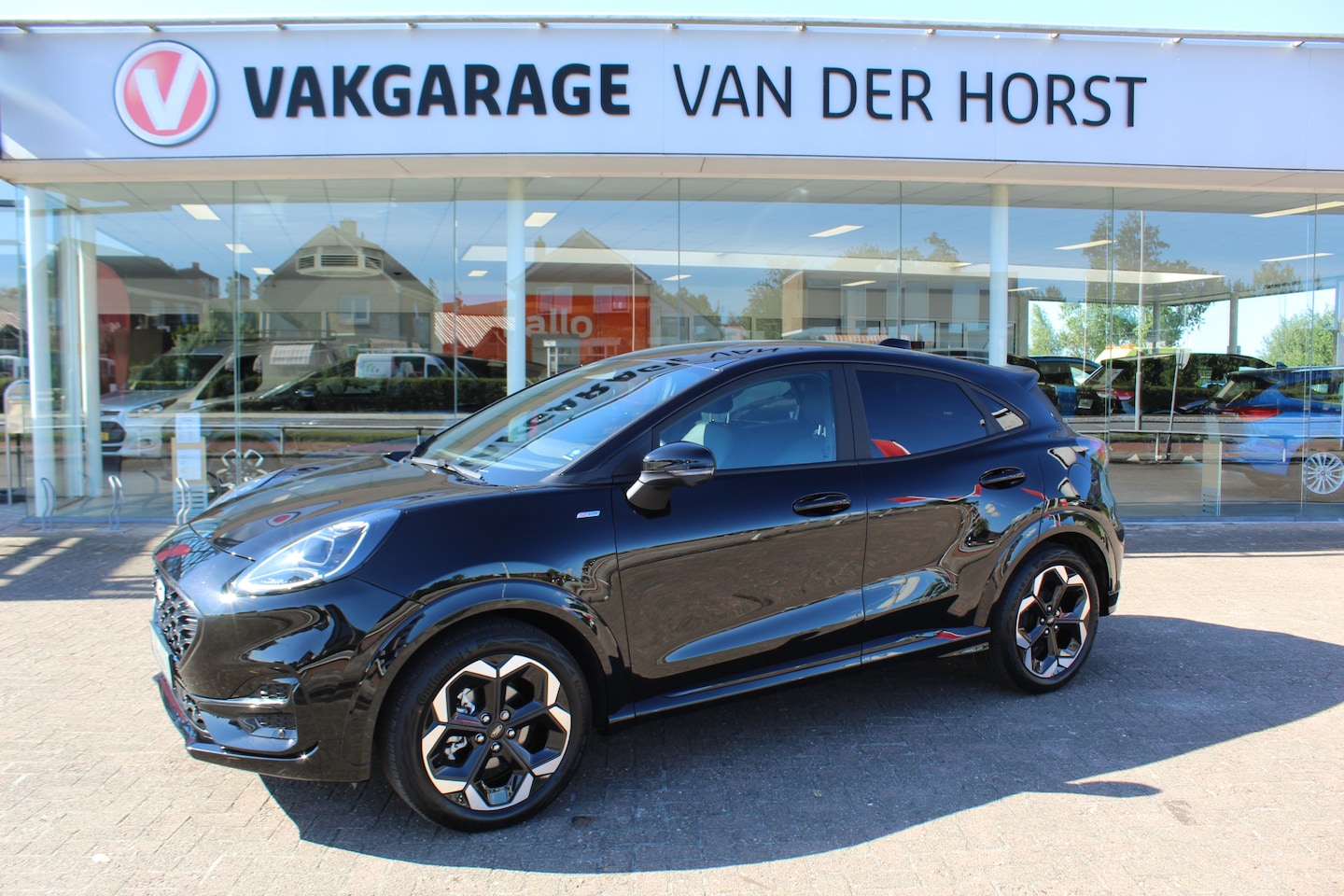 Ford Puma - 1.0 125 pk EcoBoost Hybrid ST-Line X Nieuw Model Navigatie , Bluetooth , Fab. Gar. t/m 202 - AutoWereld.nl
