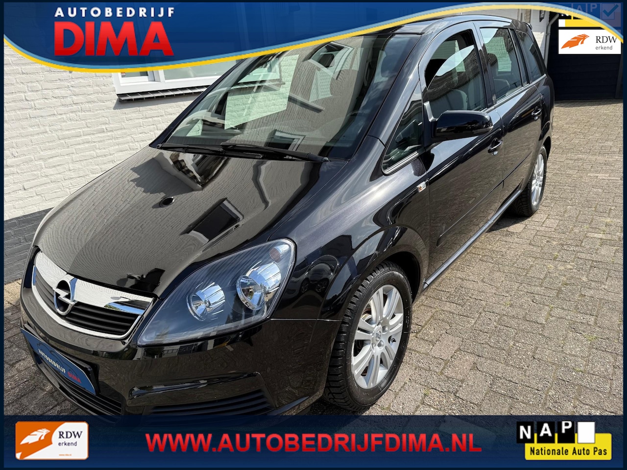Opel Zafira - 2.2 Enjoy Volautomaat/ 1e Eigenaar/ Airco/ Cruise Control/ 7pers - AutoWereld.nl