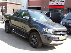 Ford Ranger - 2.0 BiTURBO 212PK AUT WILDTRAK SUPERCAB 10-2020 LEDER NAVIGATIE LED CAMERA ENZ... 85166km
