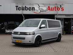 Volkswagen Transporter - 2.0 TDI L2H1 BM DC Comfortline Airco, Trekhaak, Automaat, Cruise control, Navigatie, Dubbe
