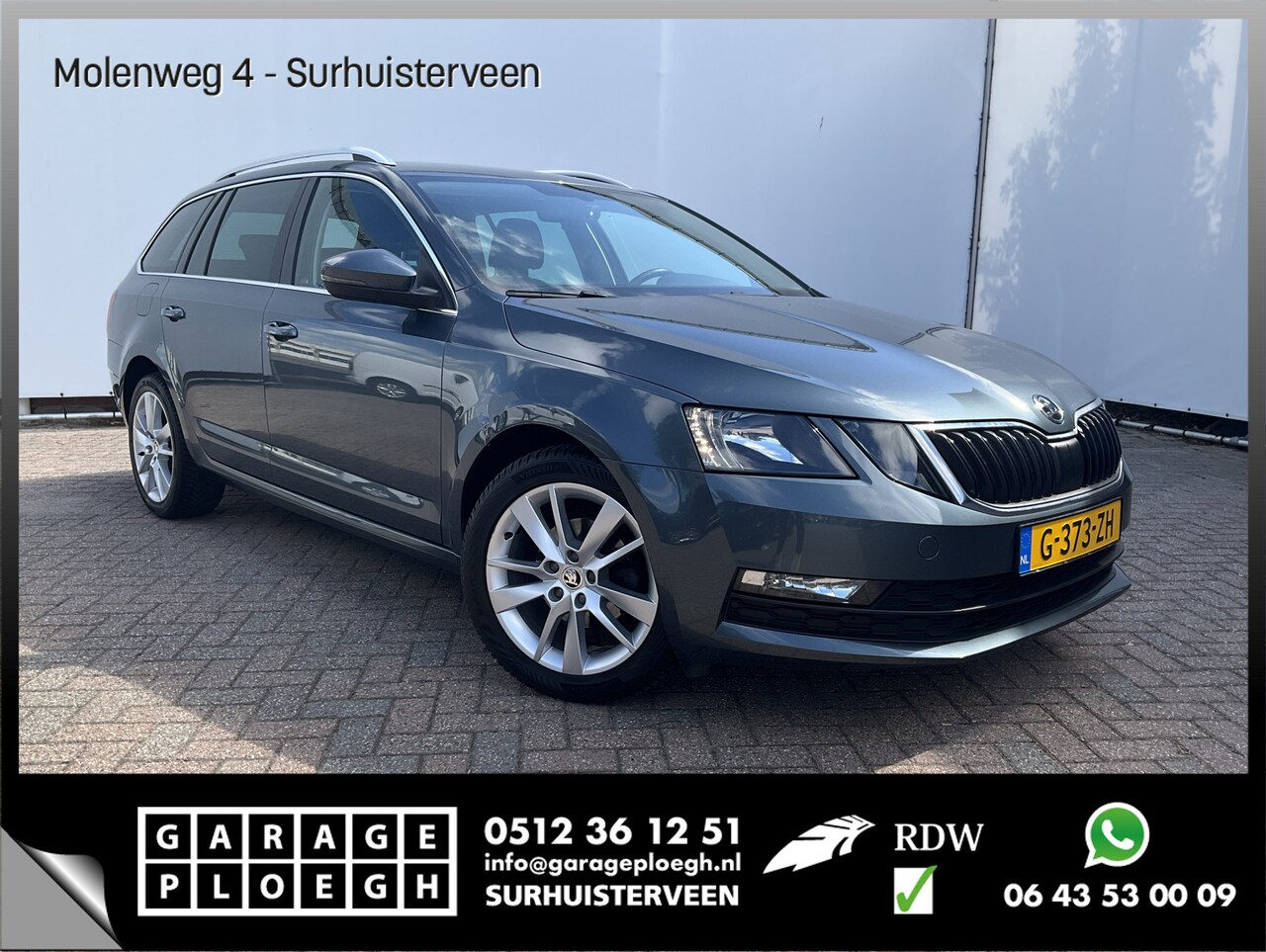 Skoda Octavia Combi - 1.6 TDI Automaat Clever Edition Navi Stoelverw. Trekhaak - AutoWereld.nl