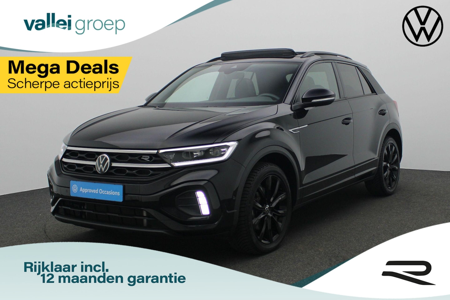 Volkswagen T-Roc - 2.0 TSI 190 pk DSG 4Motion R-Line | Panoramadak | Achteruitrijcamera | Navigatie | Stoelve - AutoWereld.nl