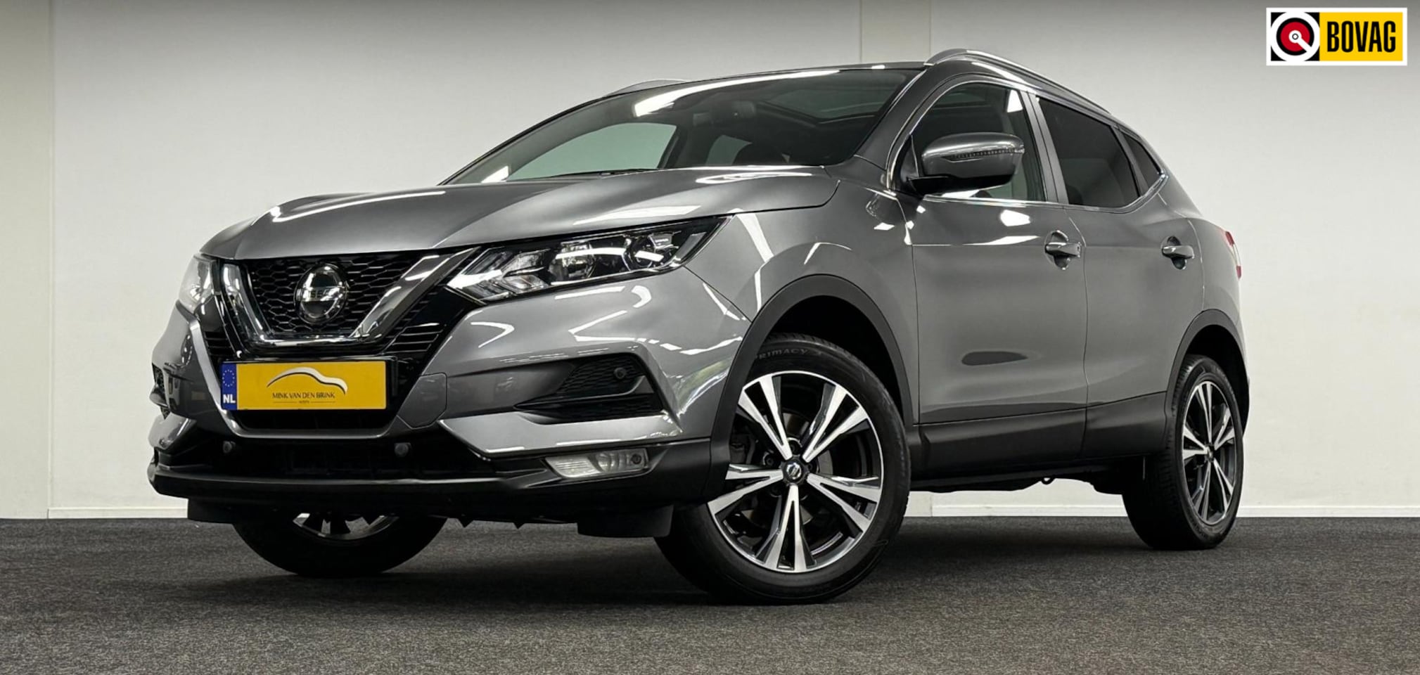 Nissan Qashqai - 1.3 DIG-T N-Connecta*160PK*DealerOh*Panodak*Navi*Camera*Carplay - AutoWereld.nl