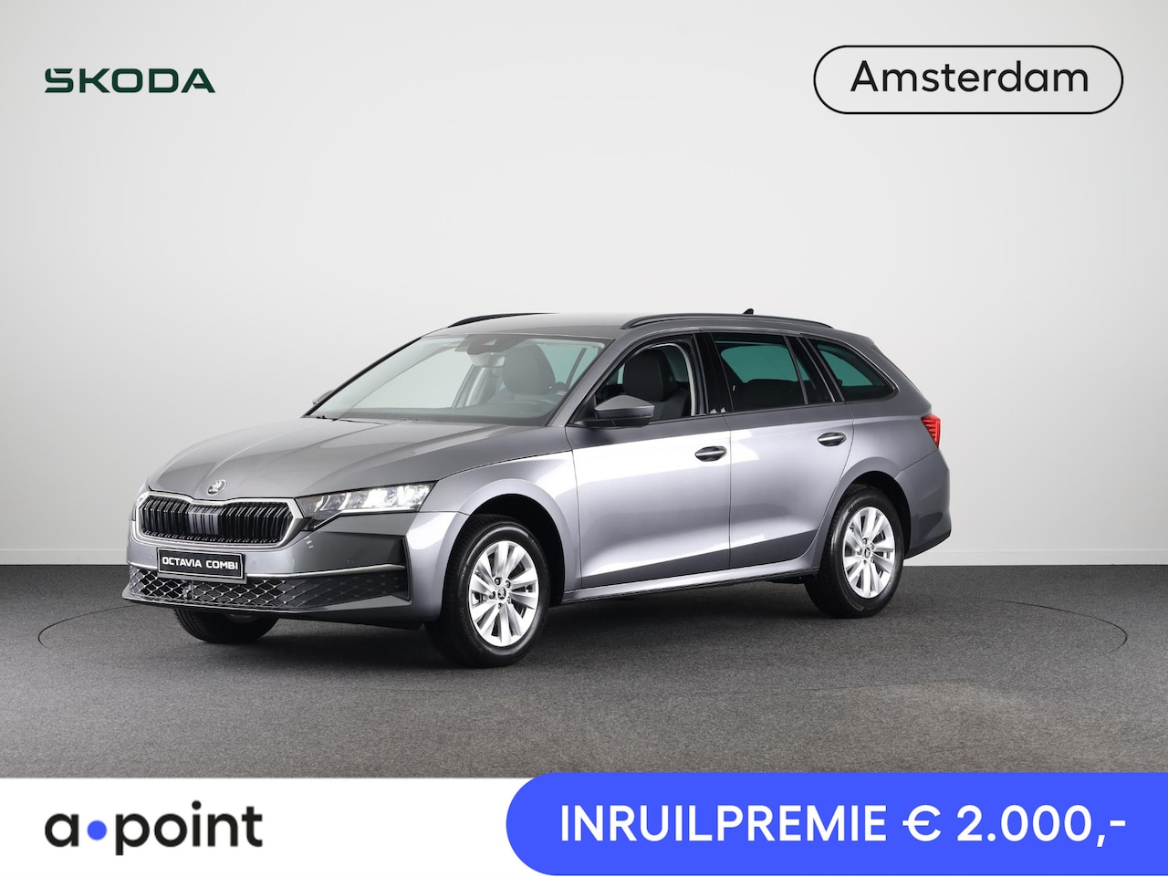 Skoda Octavia Combi - Business Edition m-HEV 1.5 TSI 115 pk 7 versn. DSG | Getint glas achter | Trekhaak wegklap - AutoWereld.nl