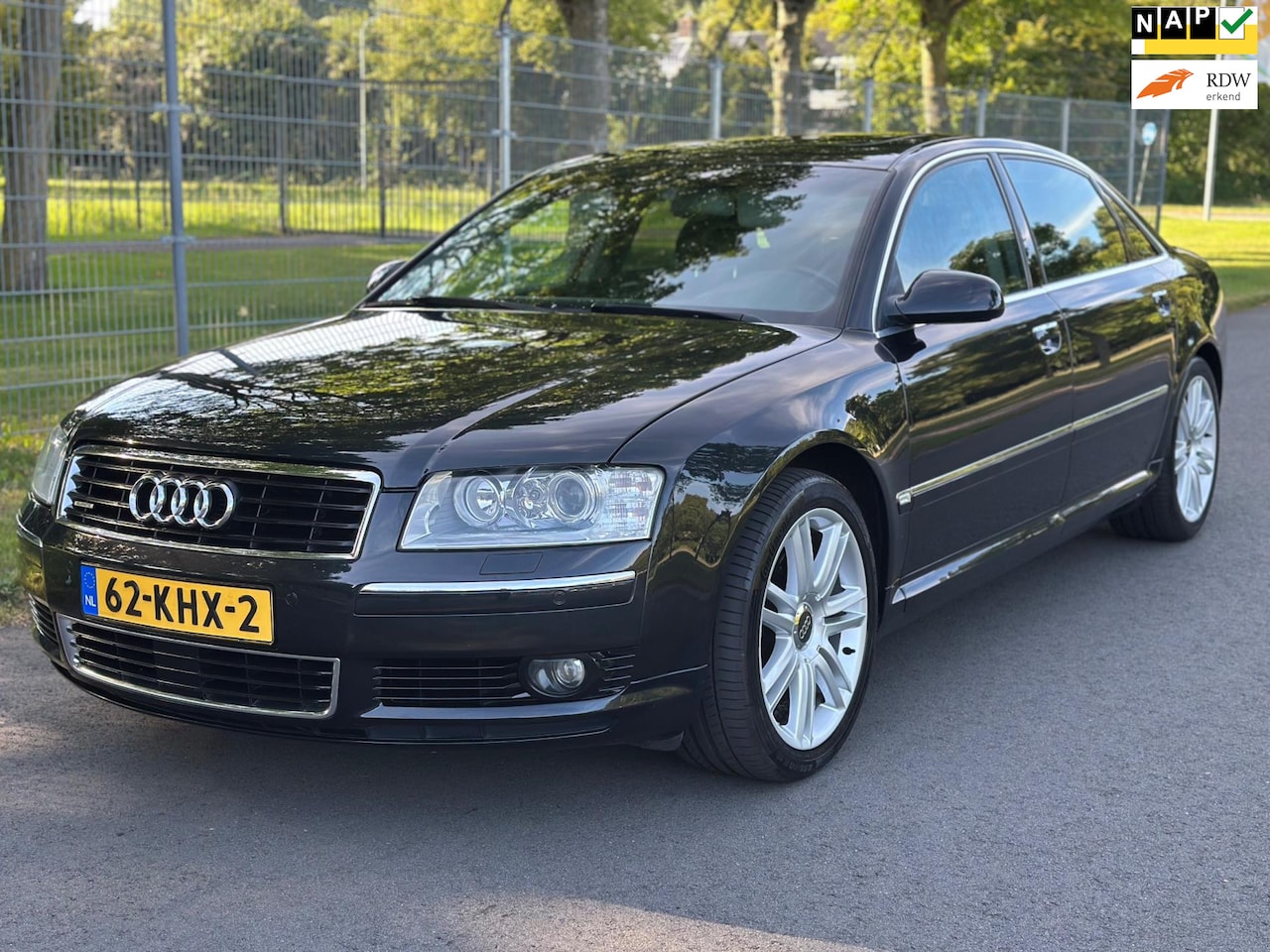 Audi A8 - 4.2 quattro|Lang|LPG/G3|ACC|BJ:2003|Opendak|Zeer Nette Auto - AutoWereld.nl