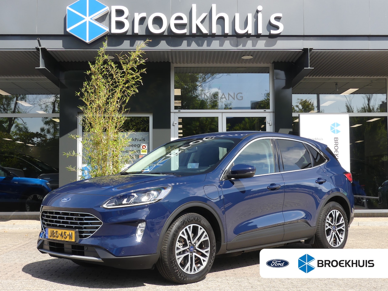 Ford Kuga - 2.5 PHEV 225 PK Titanium | Cruise control adaptief met Stop&Go en stuurhulp | Dodehoek det - AutoWereld.nl