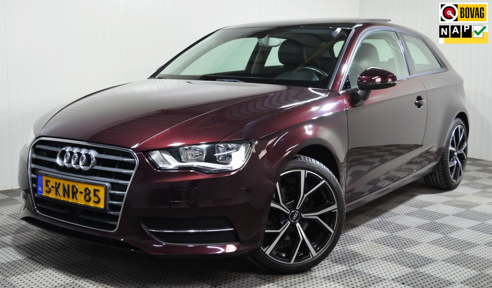 Audi A3 - 1.4 TFSI Attraction Pro Line / Leer / Adap. Cruise / Pano.Dak / Pdc / Stoelverw. / NL auto - AutoWereld.nl