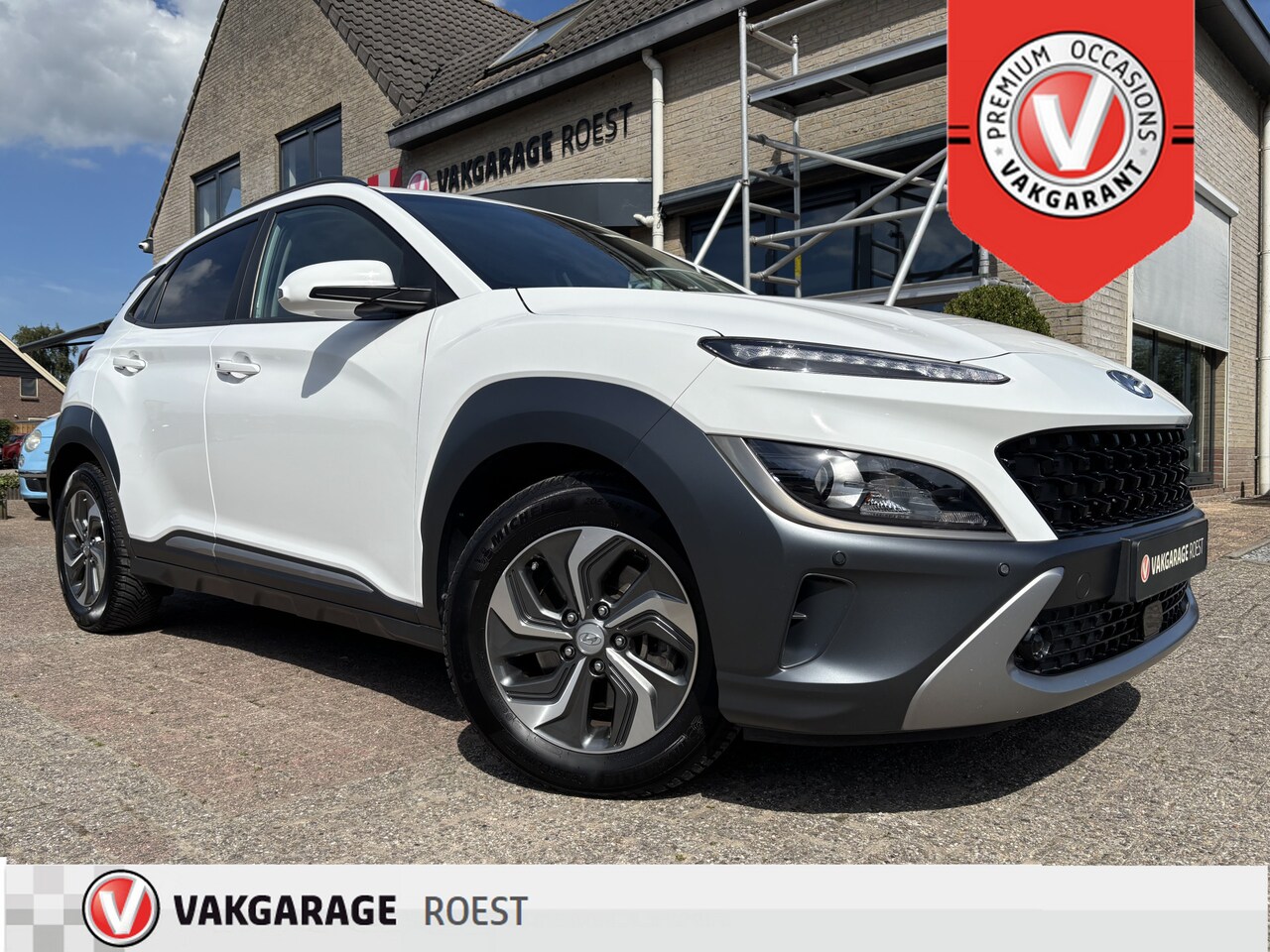 Hyundai Kona - 1.6 GDI Hybride Fashion Automaat All-seasons / Camera / Carplay - AutoWereld.nl