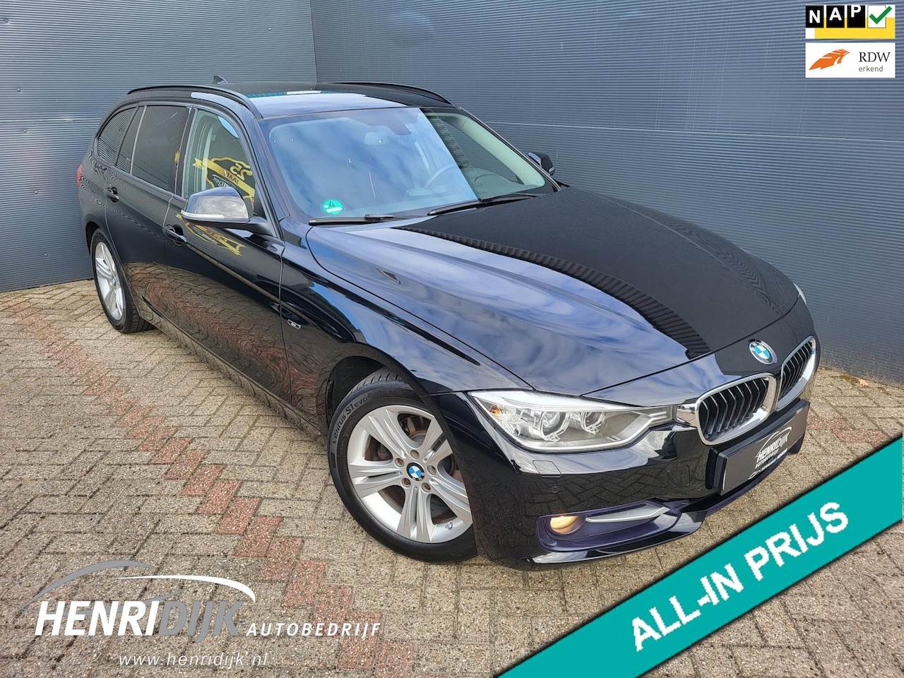 BMW 3-serie Touring - 316i Business Sport Stoelverw / Trekhaak / Xenon / Navi / PDC / Clima - AutoWereld.nl