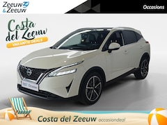 Nissan Qashqai - 1.3 MHEV Tekna *Navi+360Camera*Climate Control*Parkeersensoren voor en achter*Panorama dak