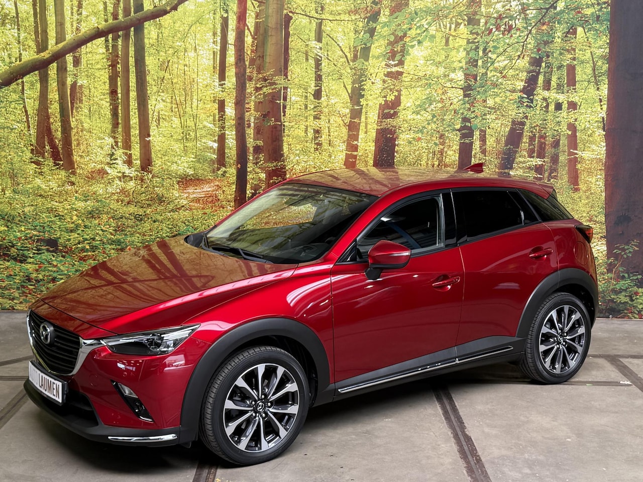 Mazda CX-3 - 2.0 SkyActiv-G 120 GT-M LED Head up Leder 18 Inch Camera Keyless Navi Trekhaak - AutoWereld.nl