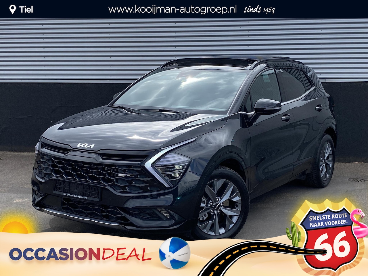 Kia Sportage - 1.6 T-GDi Hybrid GT-Line Panoramisch schuif- /kanteldak, Stoel- & Stuurwiel verwarmd, Appl - AutoWereld.nl