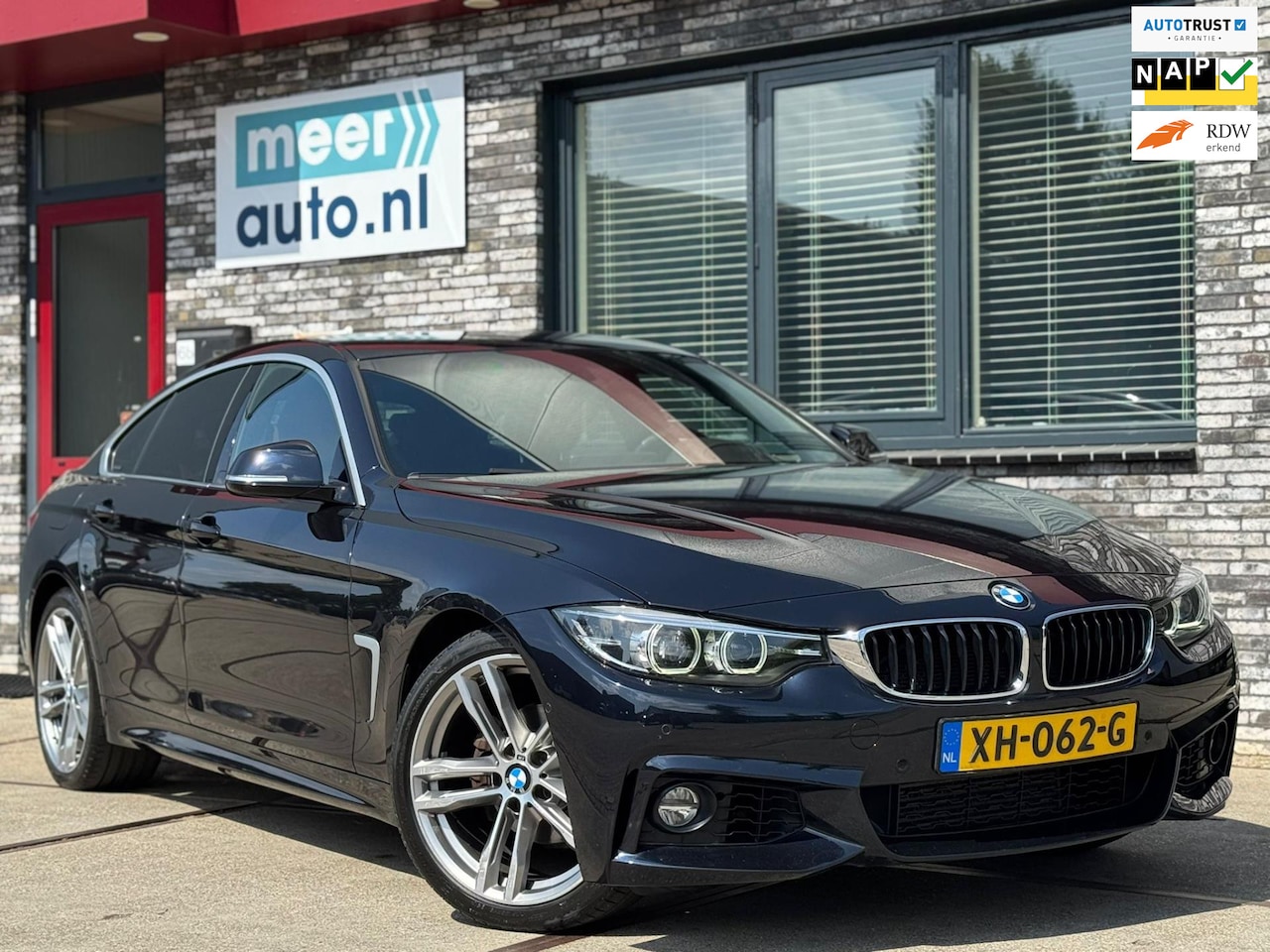 BMW 4-serie Gran Coupé - 418iA High Executive M-SPORT CAMERA l LEDER l NAVI.PROF l ORG.NL l 19INCH l HiFi Prof. l - AutoWereld.nl
