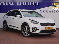 Kia Niro - 1.6 GDi Hybrid ExecutiveLine+stuur&stoel-verw+Navigatie+-Leder+jbl+Schuifdak+Ecc+Parel-Whi