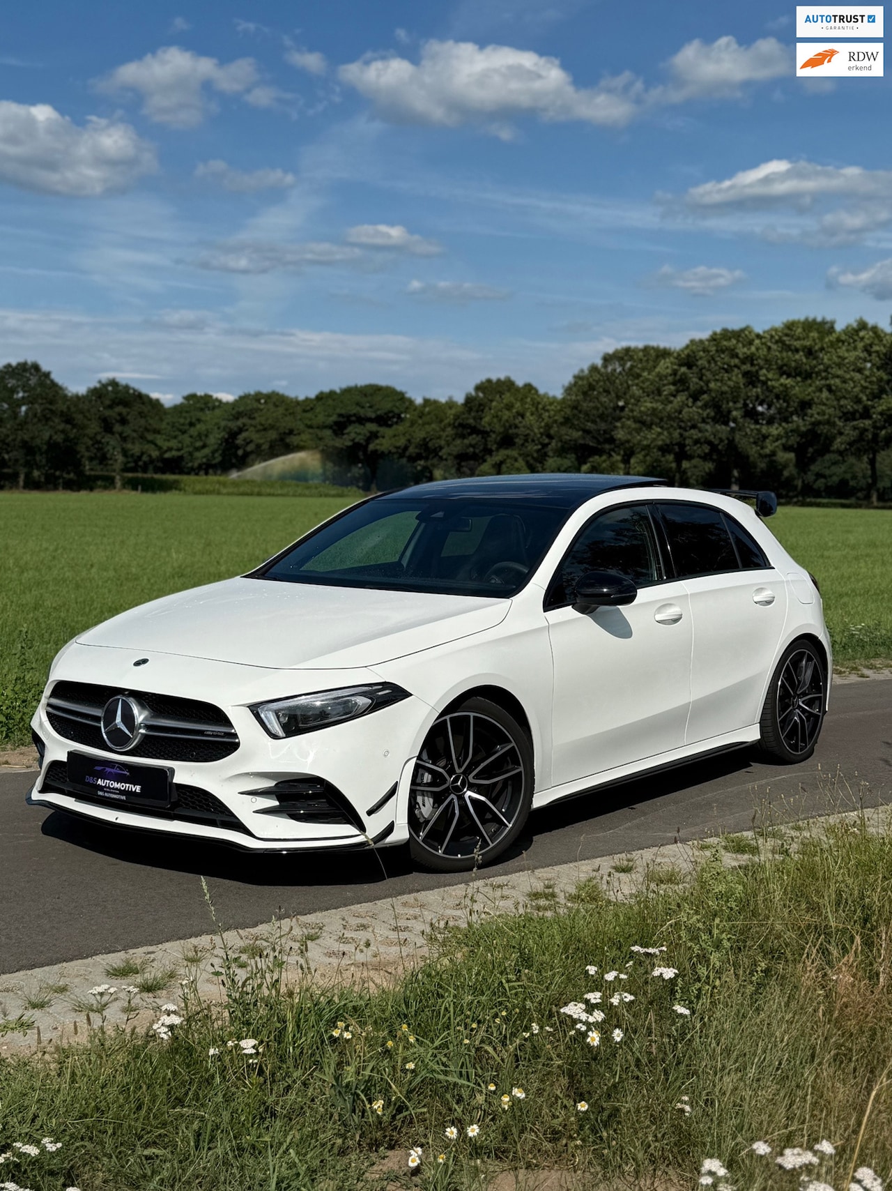 Mercedes-Benz A-klasse - AMG 35 4MATIC Premium PANO,AERO PAKKET,MEMORY... - AutoWereld.nl