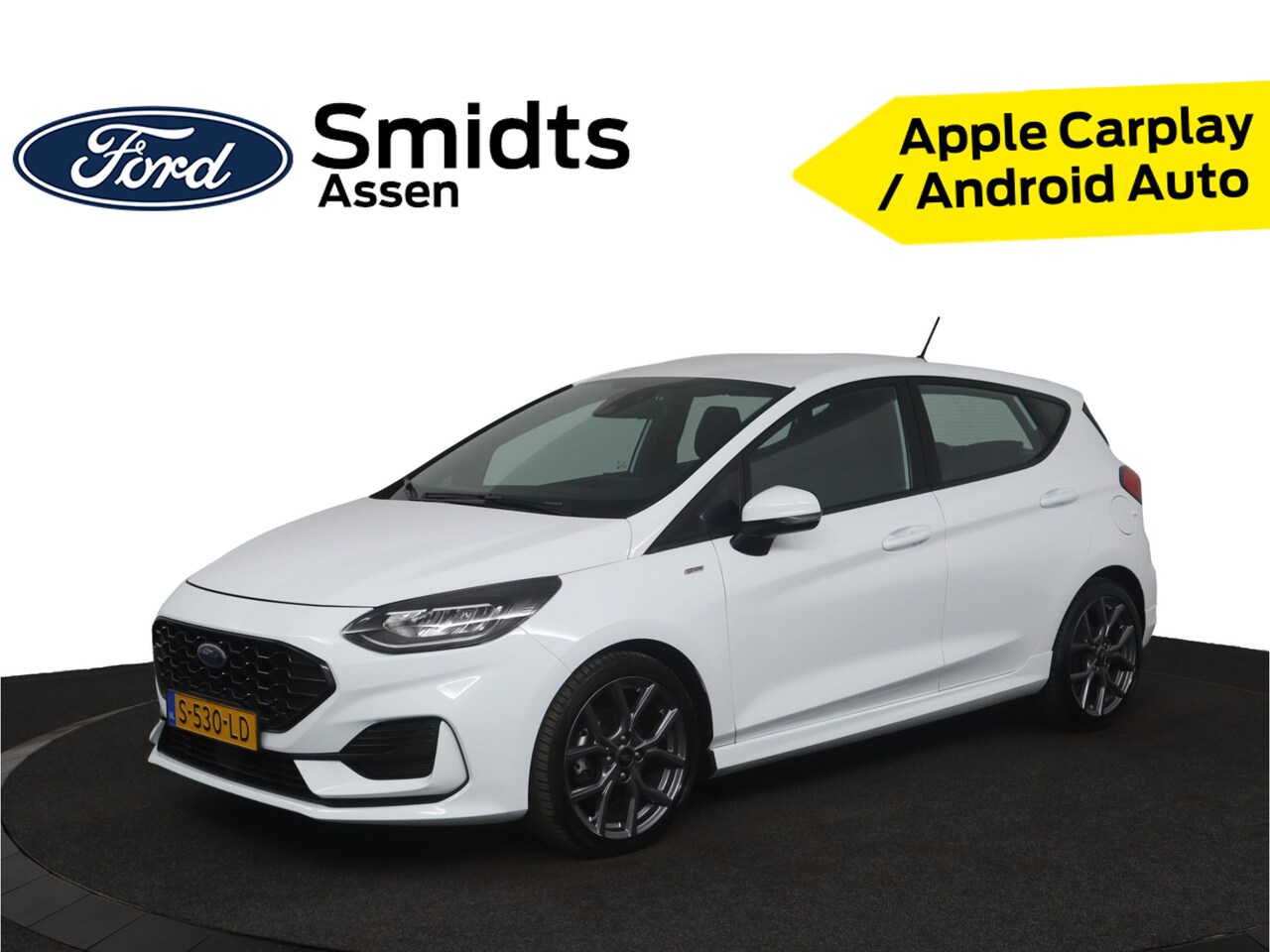 Ford Fiesta - ST-Line EcoBoost Hybrid 125pk | All Season banden | Cruise | Apple carplay | Android auto - AutoWereld.nl