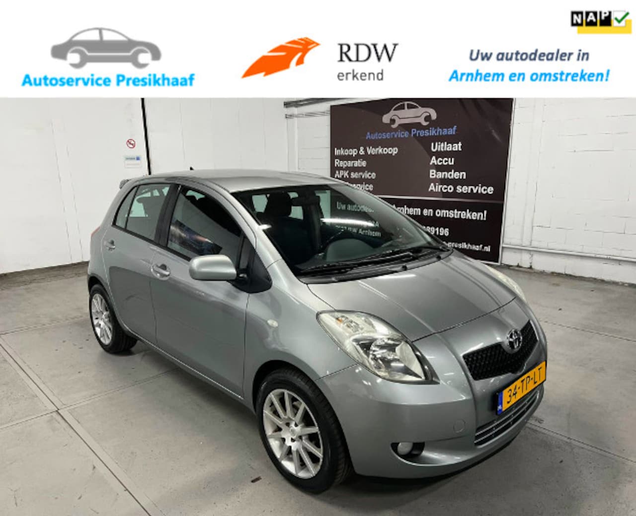 Toyota Yaris - 1.3 VVTi Luna MMT Automaat NAP / CRUISE CONTROL - AutoWereld.nl