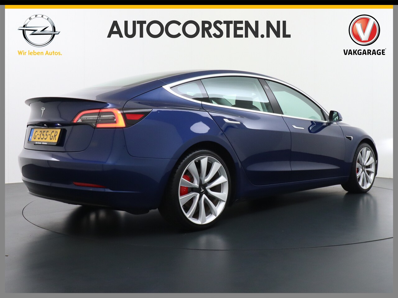 Tesla Model 3 - Performance AWD 513pk FSD-MEEGELEVERD PAKKET! €71.440,- nieuw! 0-100kmh 3.4sec! Lmv-20" Au - AutoWereld.nl