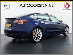 Tesla Model 3 - Performance AWD 513pk FSD-MEEGELEVERD PAKKET €71.440, - nieuw 0-100kmh 3.4sec Lmv-20" Auto