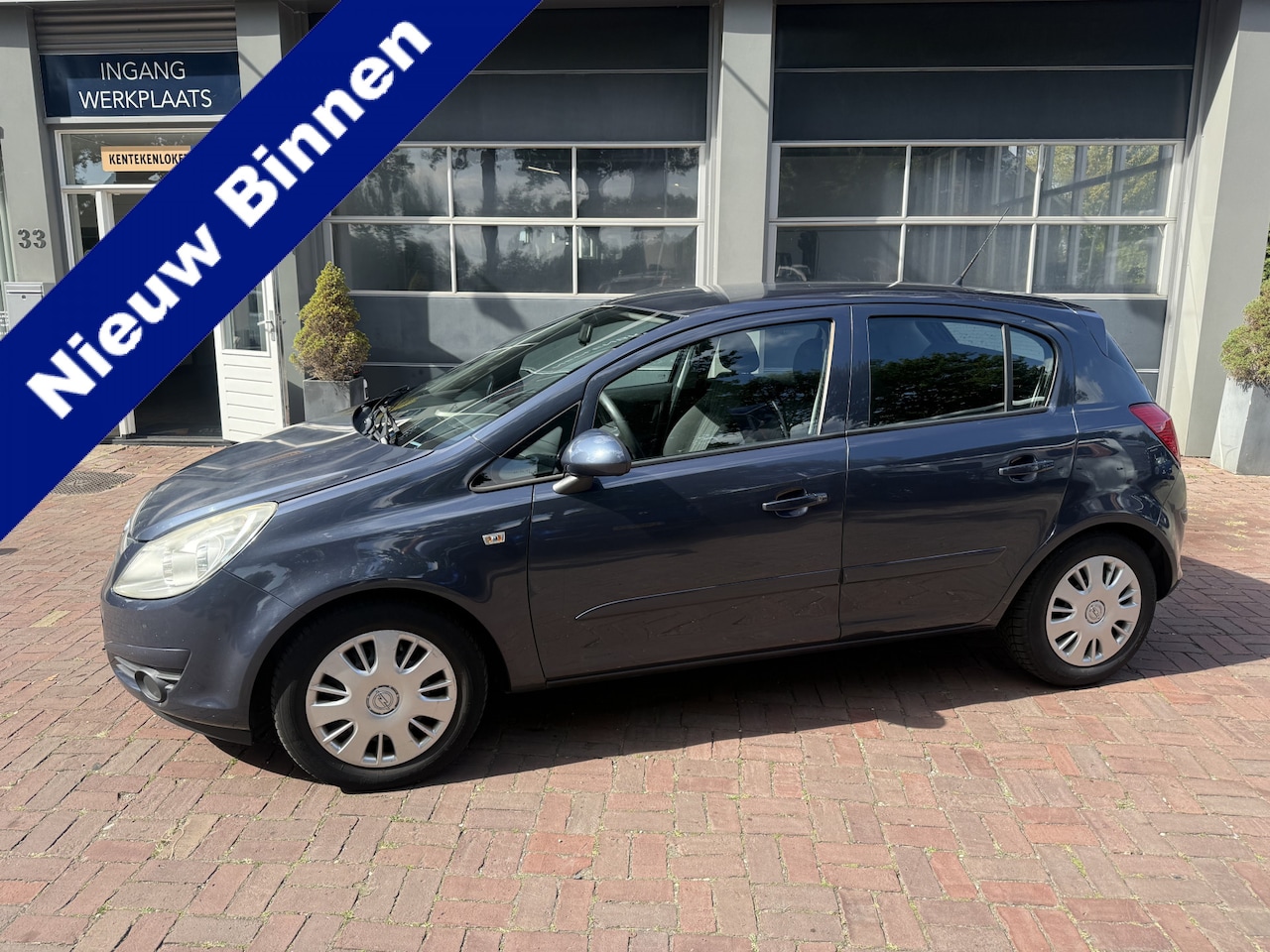 Opel Corsa - 1.2-16V Business bj 2007 Airco,5-Drs,Cruise,Cv  leuk beginners auto - AutoWereld.nl