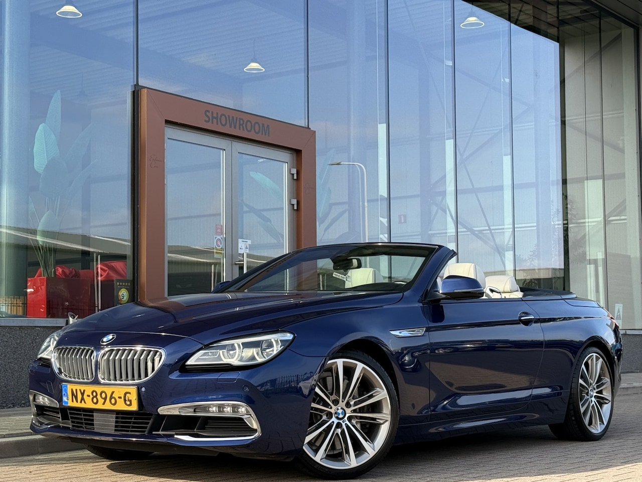 BMW 6-serie Cabrio - 650i High Executive | Bang & Olufsen | Head-Up | ACC | Leder | Stoelverwarming | - AutoWereld.nl