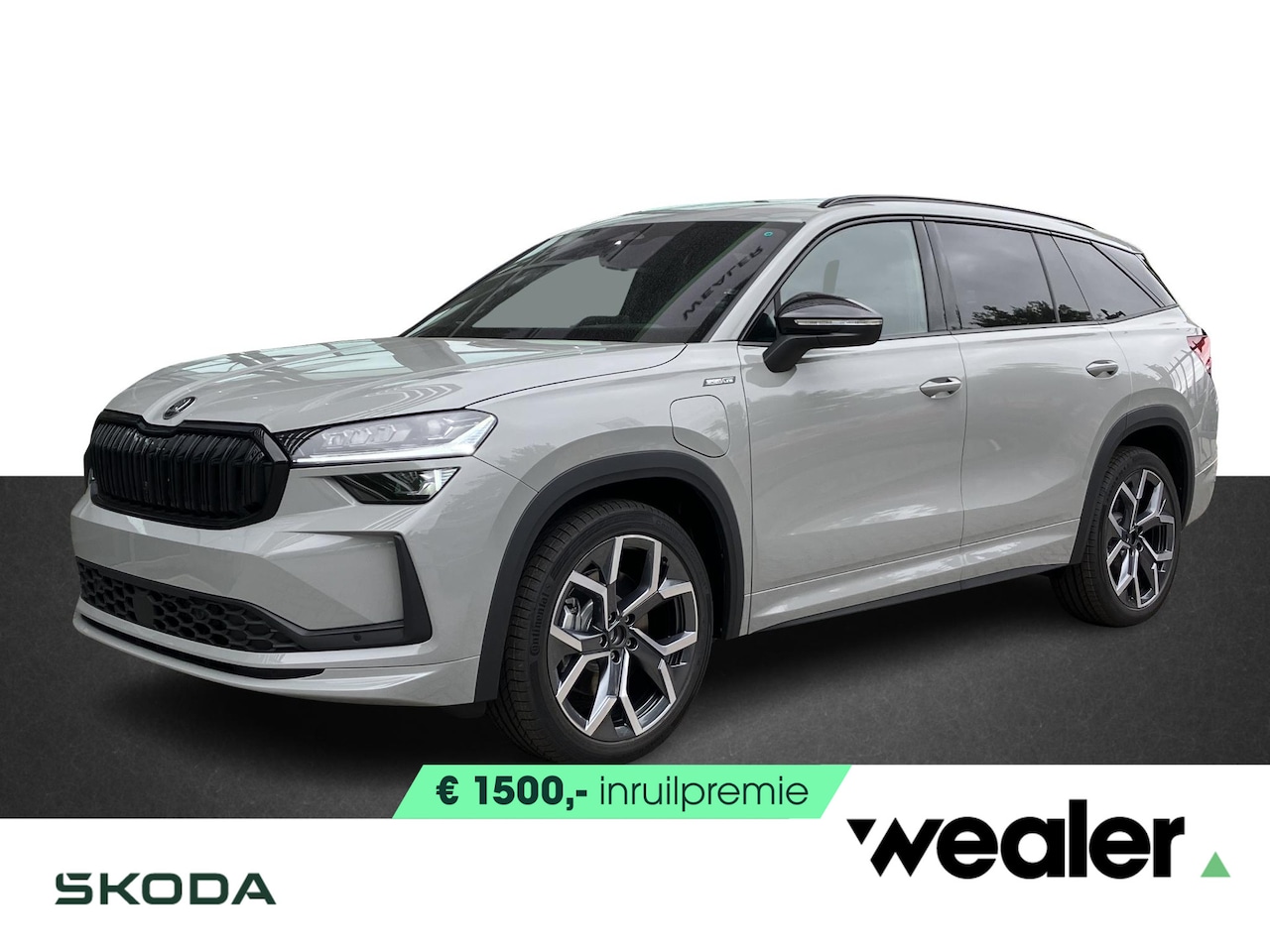 Skoda Kodiaq - Sportline Business 1.5 TSI PHEV 204 PK DSG | Panorama Dak | Familie Pakket | 20" Lichtmeta - AutoWereld.nl