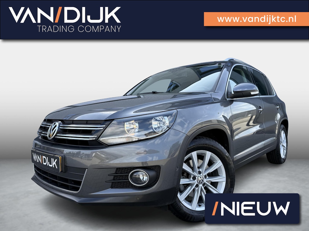 Volkswagen Tiguan - 1.4 TSI Sport&Style 150PK ✓Facelift ✓Navigatie ✓Climate ✓Cruise ✓Parkeersensoren ✓Lichtmet - AutoWereld.nl
