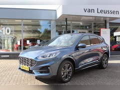 Ford Kuga - 2.5 PHEV ST-LINE STOEL-STUUR & VOOR RUIT VERW. APPLE/ANDROID NAVI PARK-SENSOREN KEYLESS CR