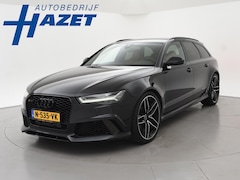 Audi RS6 - 4.0 TFSI V8 605 PK PERFORMANCE + KERAMISCH | B&O | EXCLUSIVE LEDER | CARBON | 21 INCH