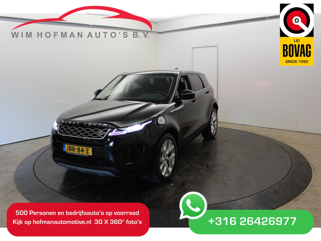 Land Rover Range Rover Evoque - 1.5 P300e AWD SE Elk. A-klep Virtual Cockpit Keyless Vol Leder Stoel + Stuur Ver. - AutoWereld.nl