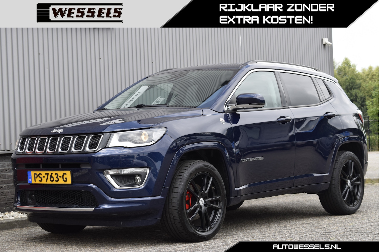 Jeep Compass - 2.0 MultiJet Opening Edition 4x4 NL-auto, Automaat, Keyless, Carplay, Trekhaak, Beats - AutoWereld.nl