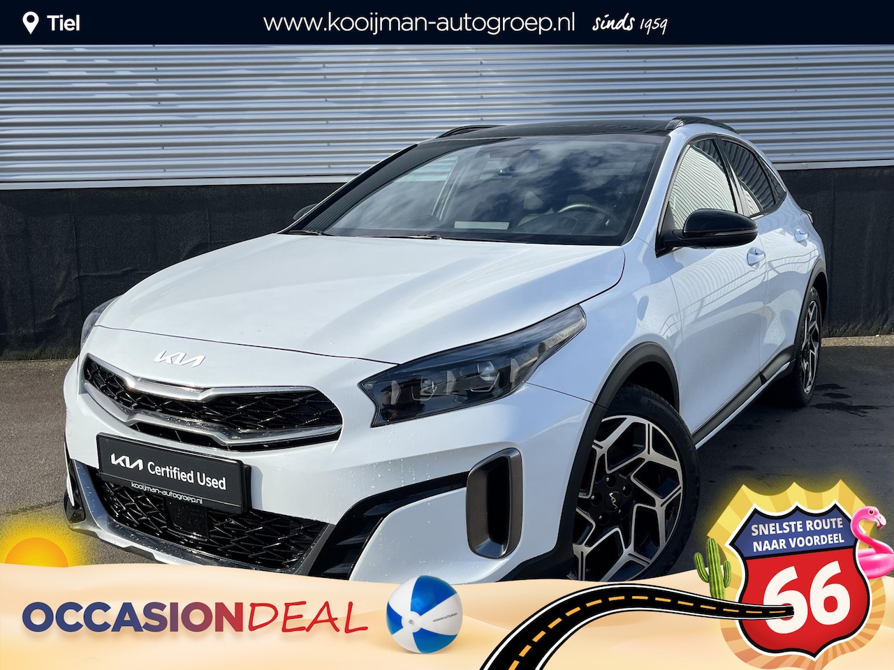 Kia XCeed - 1.5 T-GDi GT-Line Schuif/kanteldak, Navigatie, Dodehoekdetectie, Stoel- & Stuurwielverwarm - AutoWereld.nl